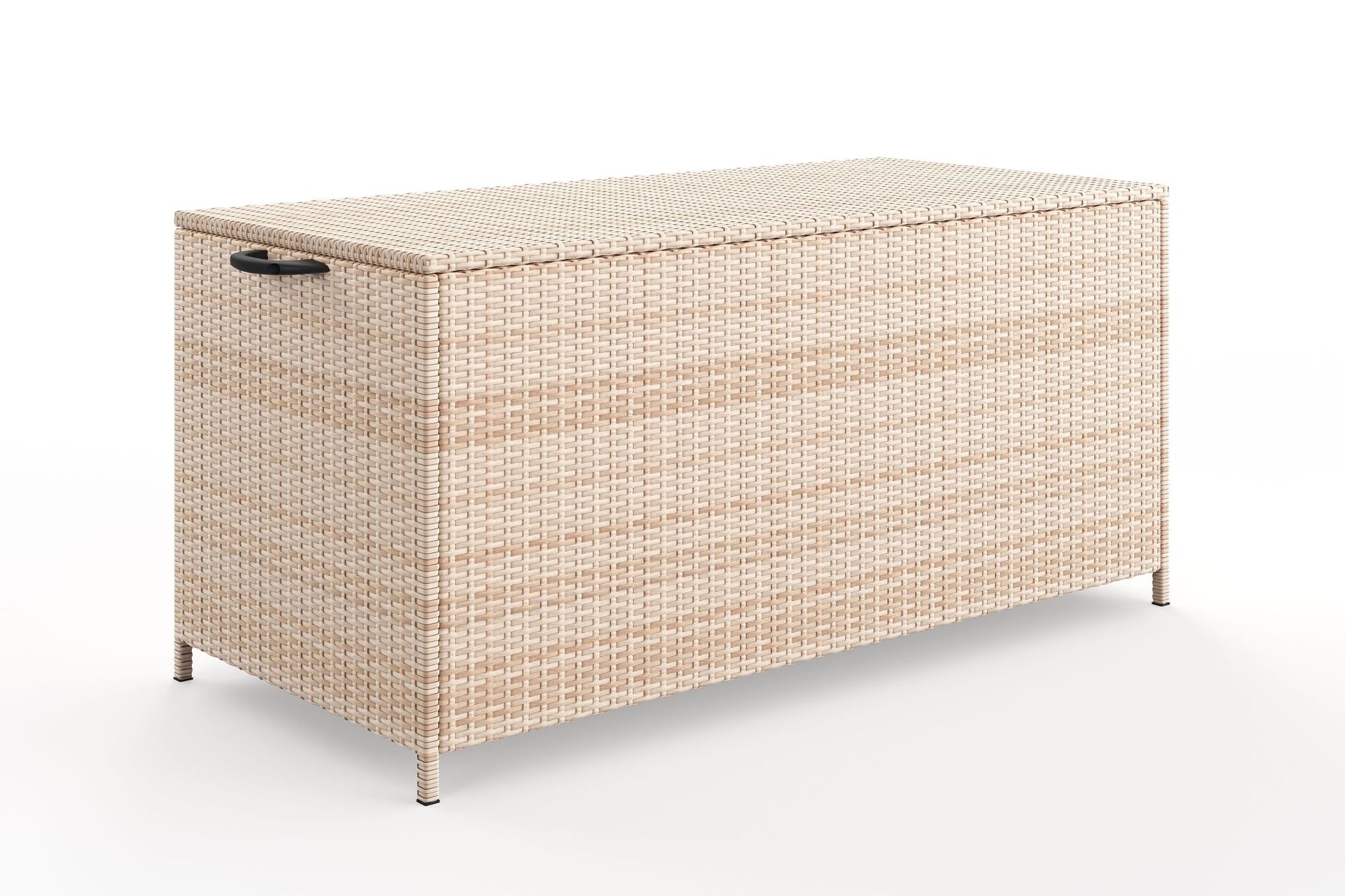 Zahara Dynbox utomhus i konstrotting med handtag 140x60x60 cm - Beige