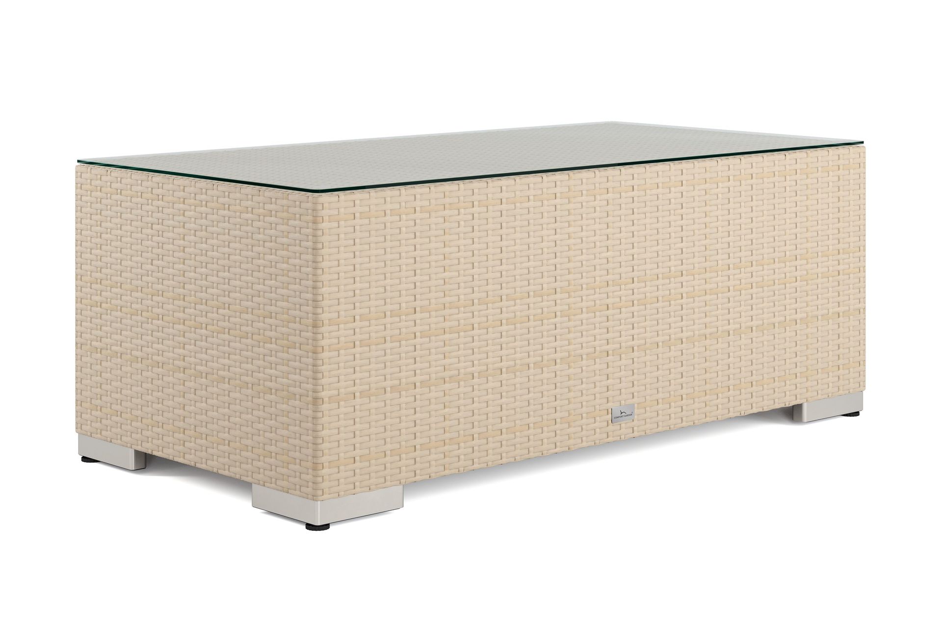 bahamas soffbord utomhus 113x58 cm konstrotting - sand