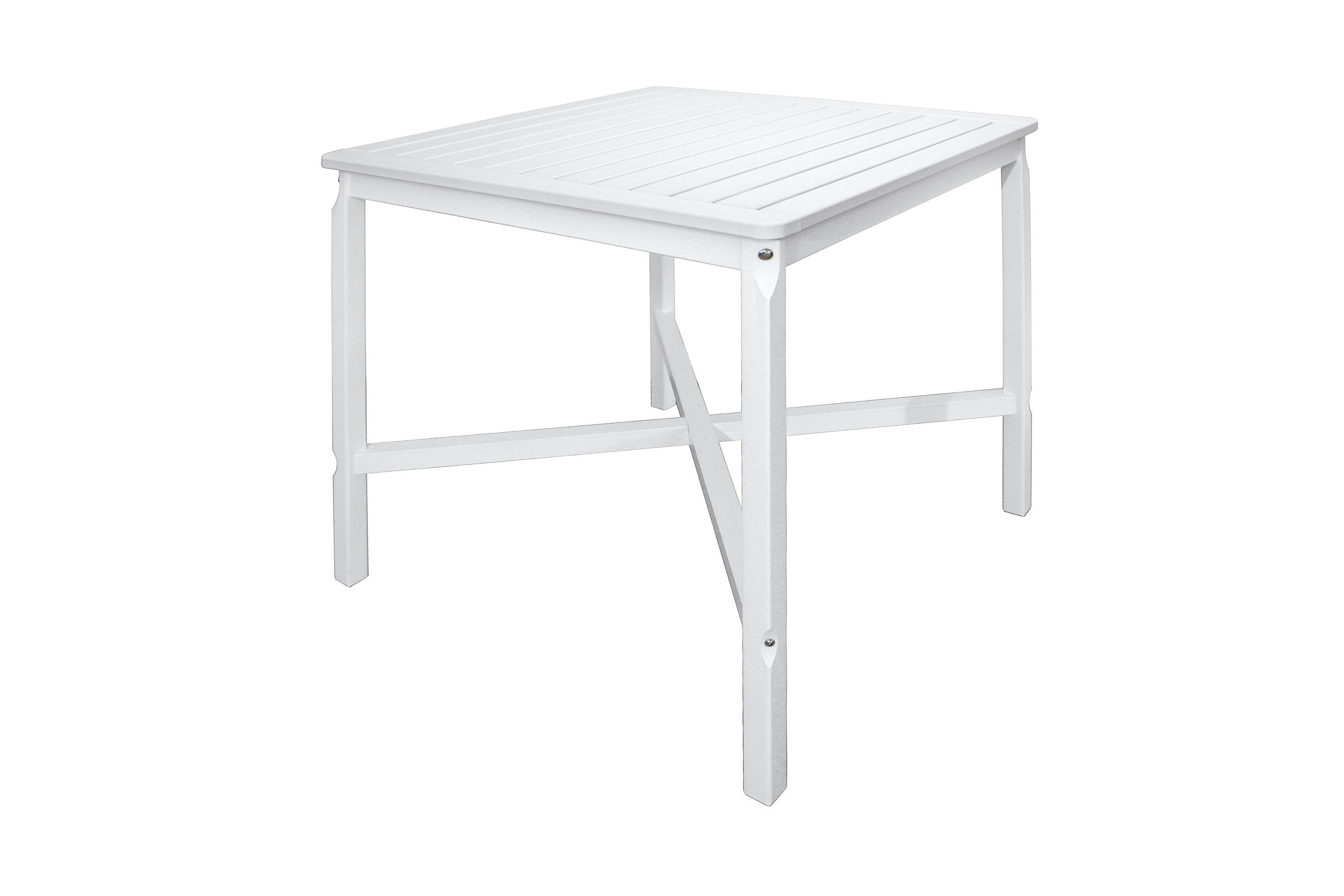 europe barbord utomhus - vit