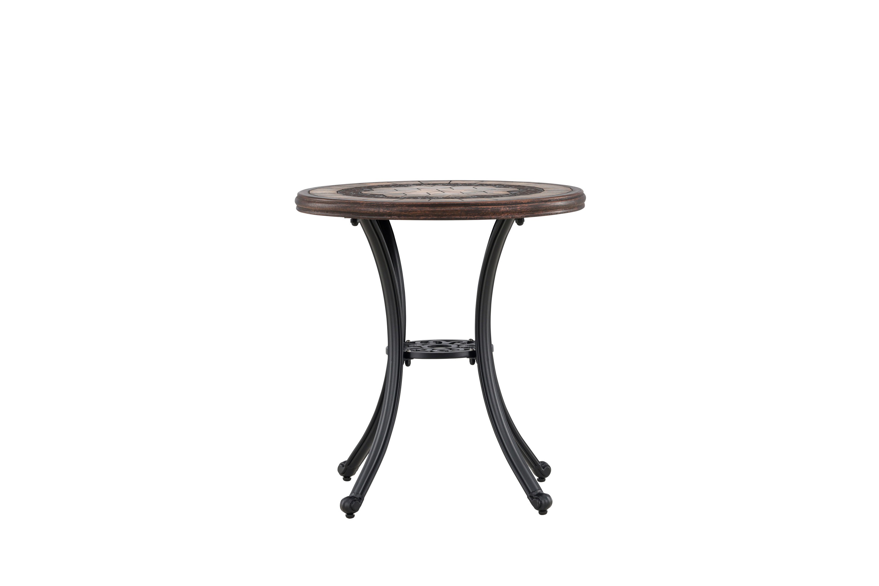 Leiria Cafébord 60 cm Brun