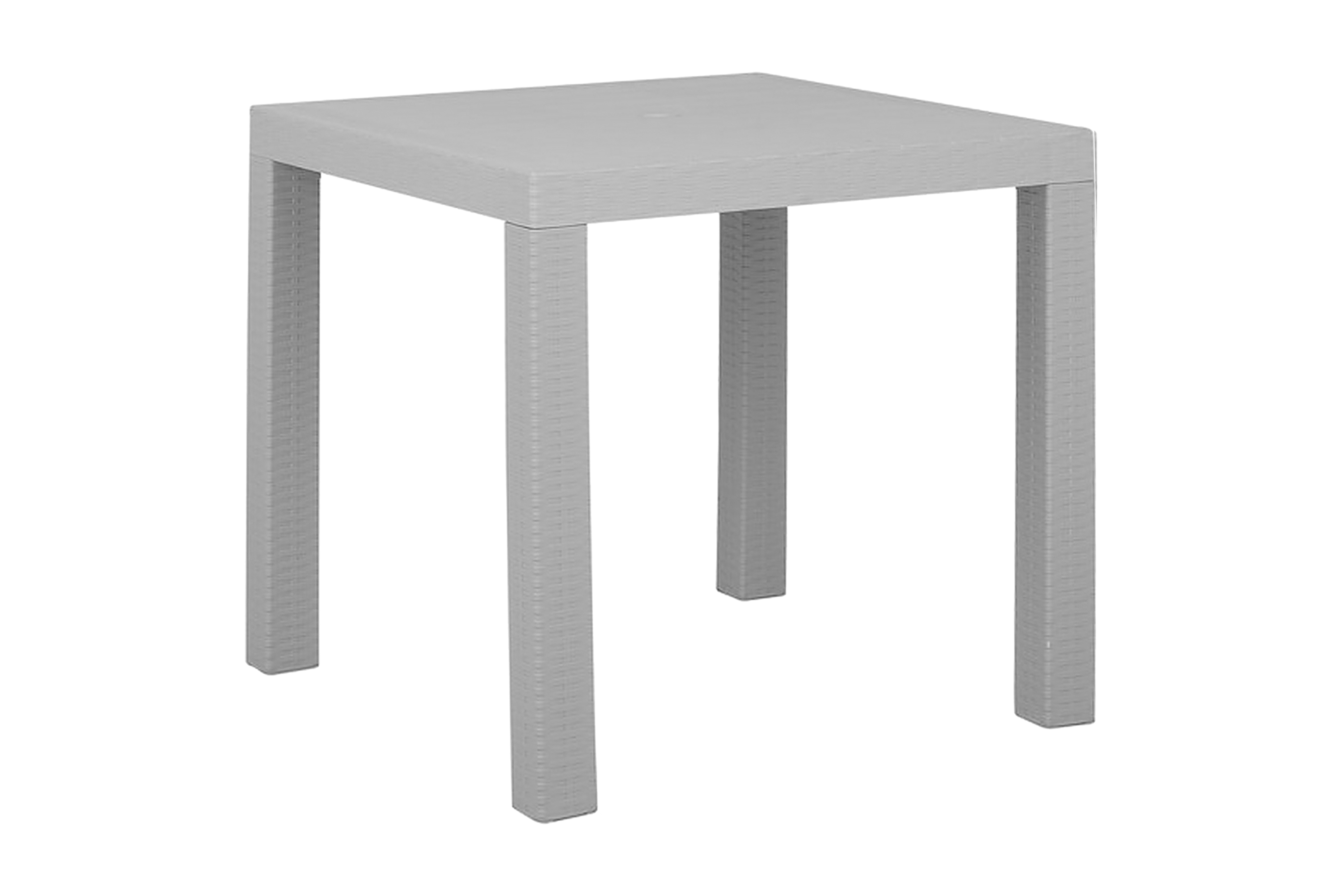 Trädgårdsbord Valderamo 80x80 cm Grå
