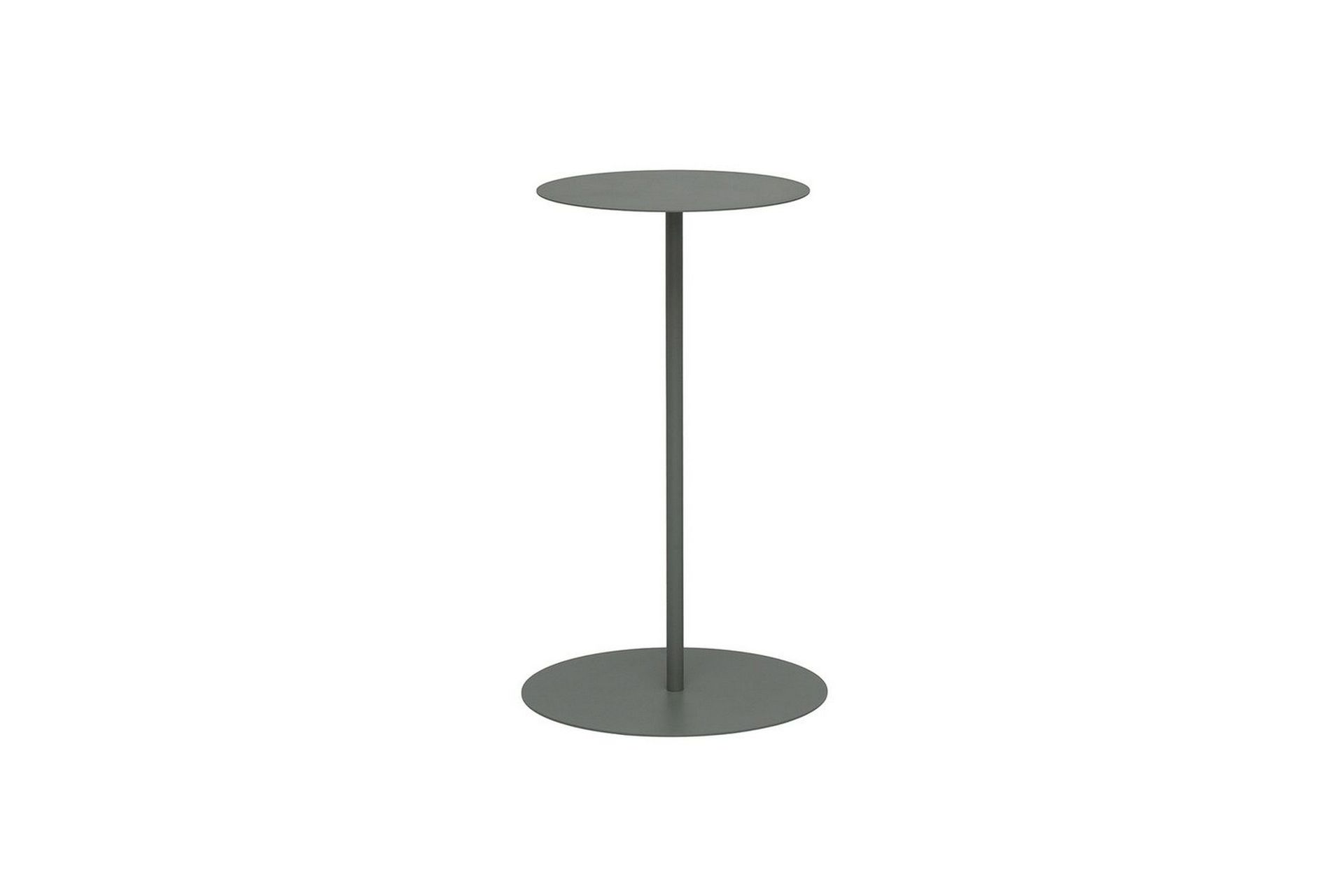 Hillerstorp Jet Set Sidobord Utomhus Ø35x67 cm Grågrön - Grågrön