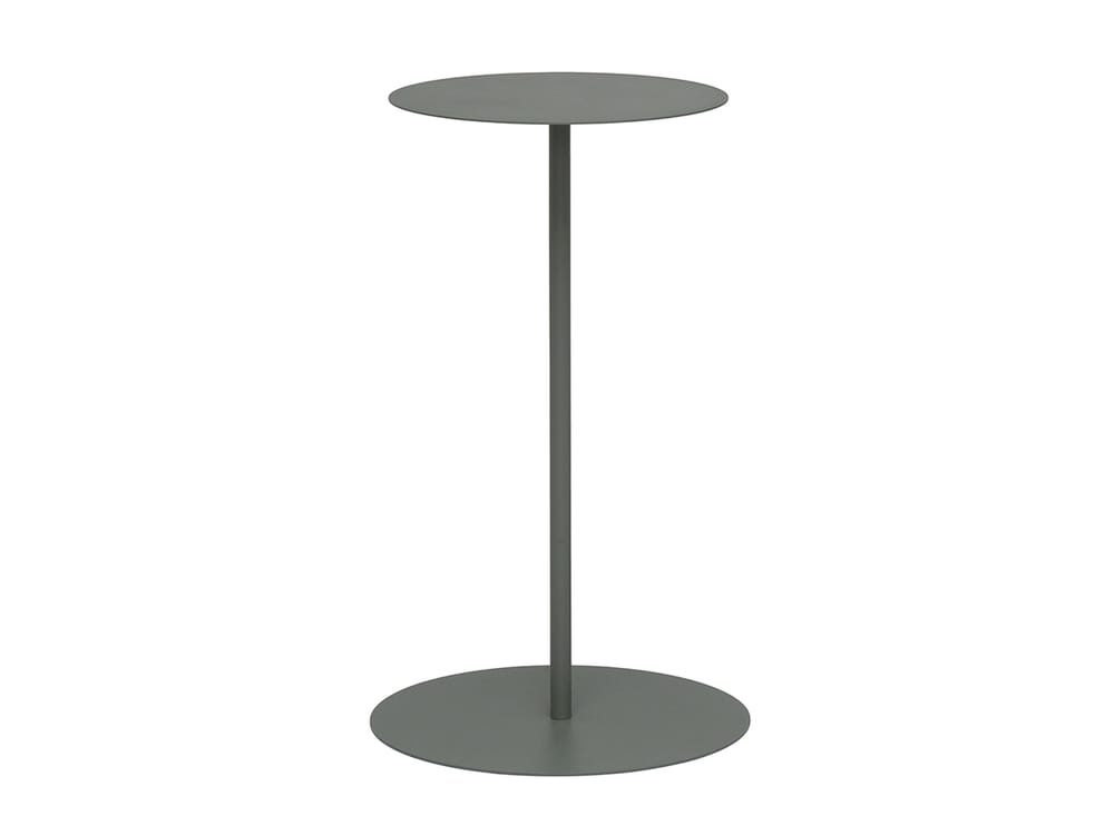 Hillerstorp Jet Set Sidobord Utomhus Ø35x74 cm Grågrön - Grågrön