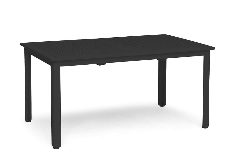 Hillerstorp Nydala Utebord 96 x 150/200 cm Svart - Svart