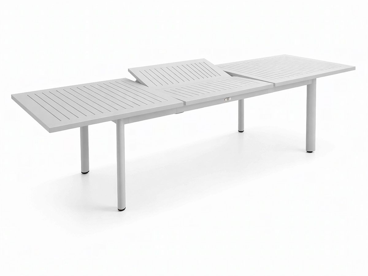 Hillerstorp Nydala Utebord 96 x 200/280 cm Vit - Vit