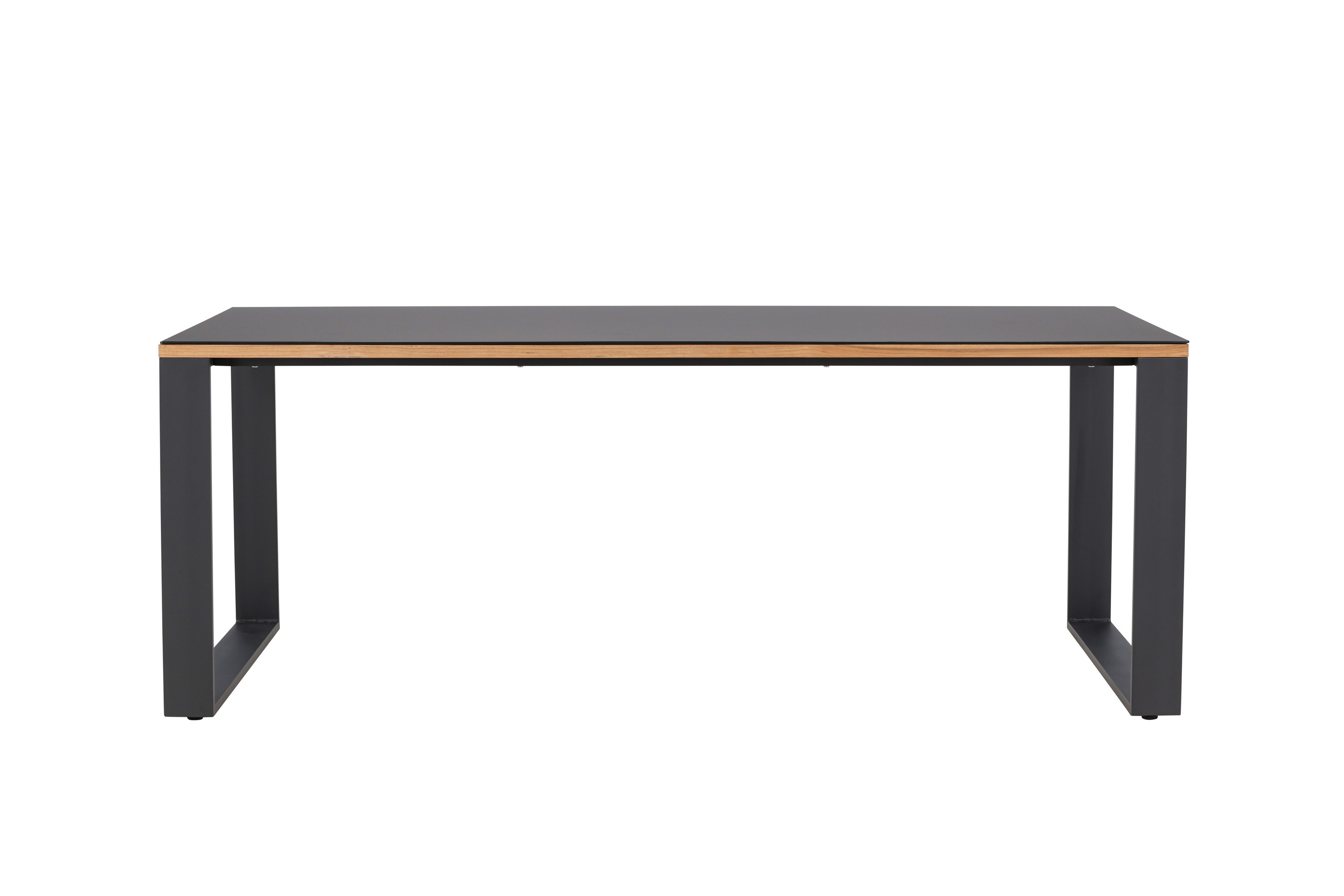 Matbord Aspvik 100x200 cm Svart Svart
