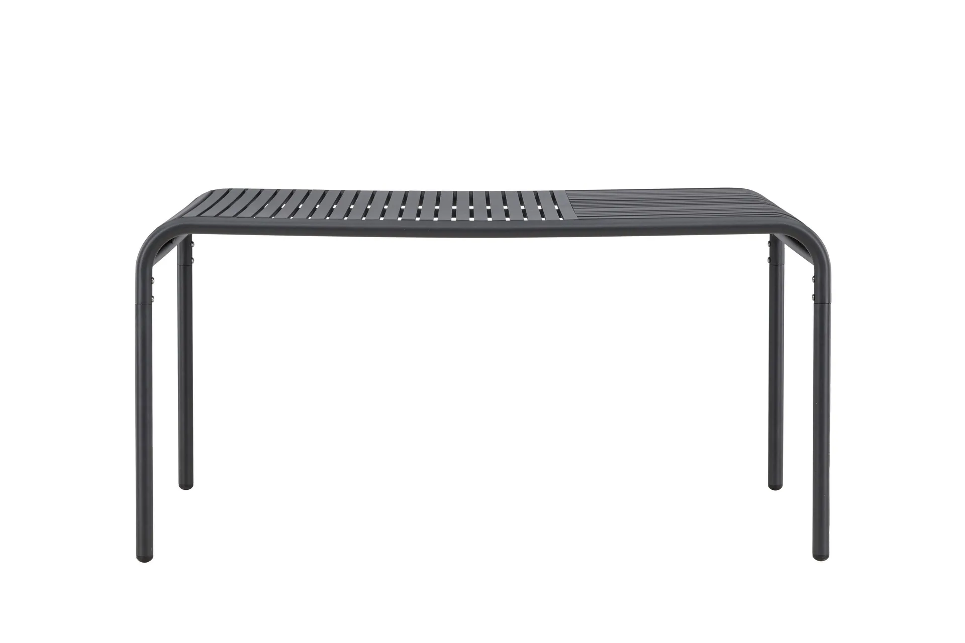 Gardeno Matbord Utomhus 90x150 cm utebord i aluminium - Svart