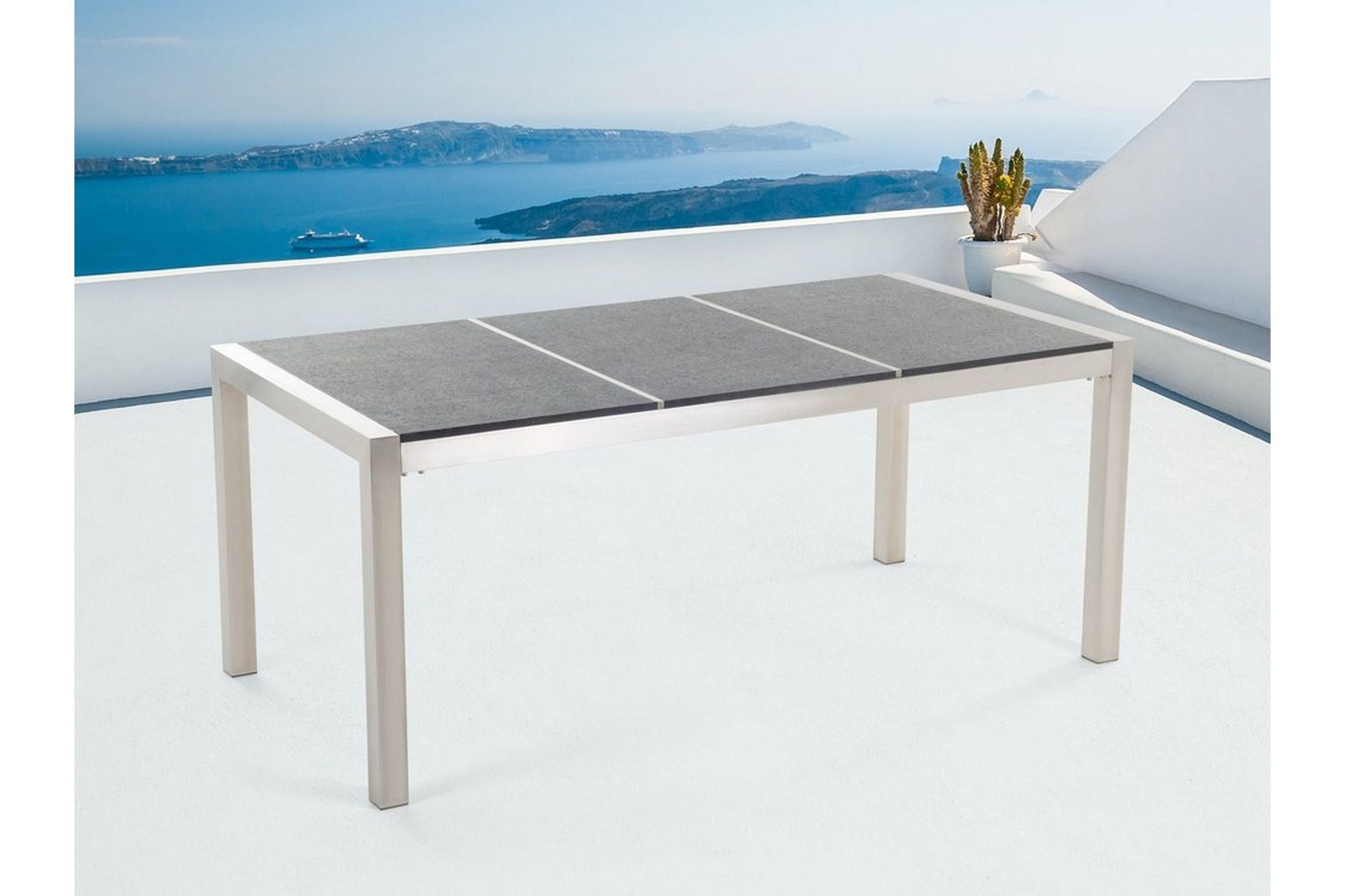 Bacoli Matbord Utomhus 180 cm - Grå