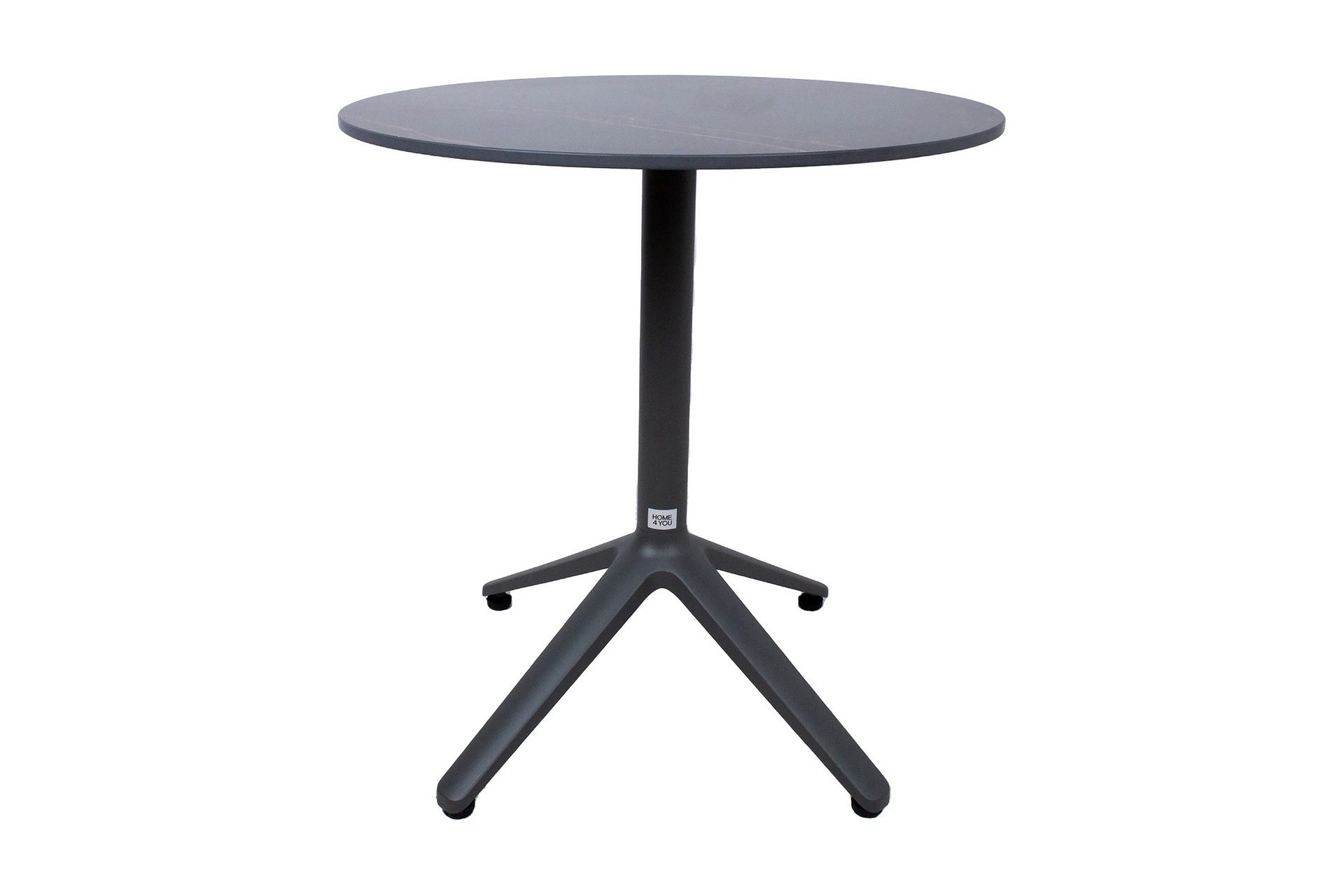 Beida Utebord D70xH72 cm Grå -