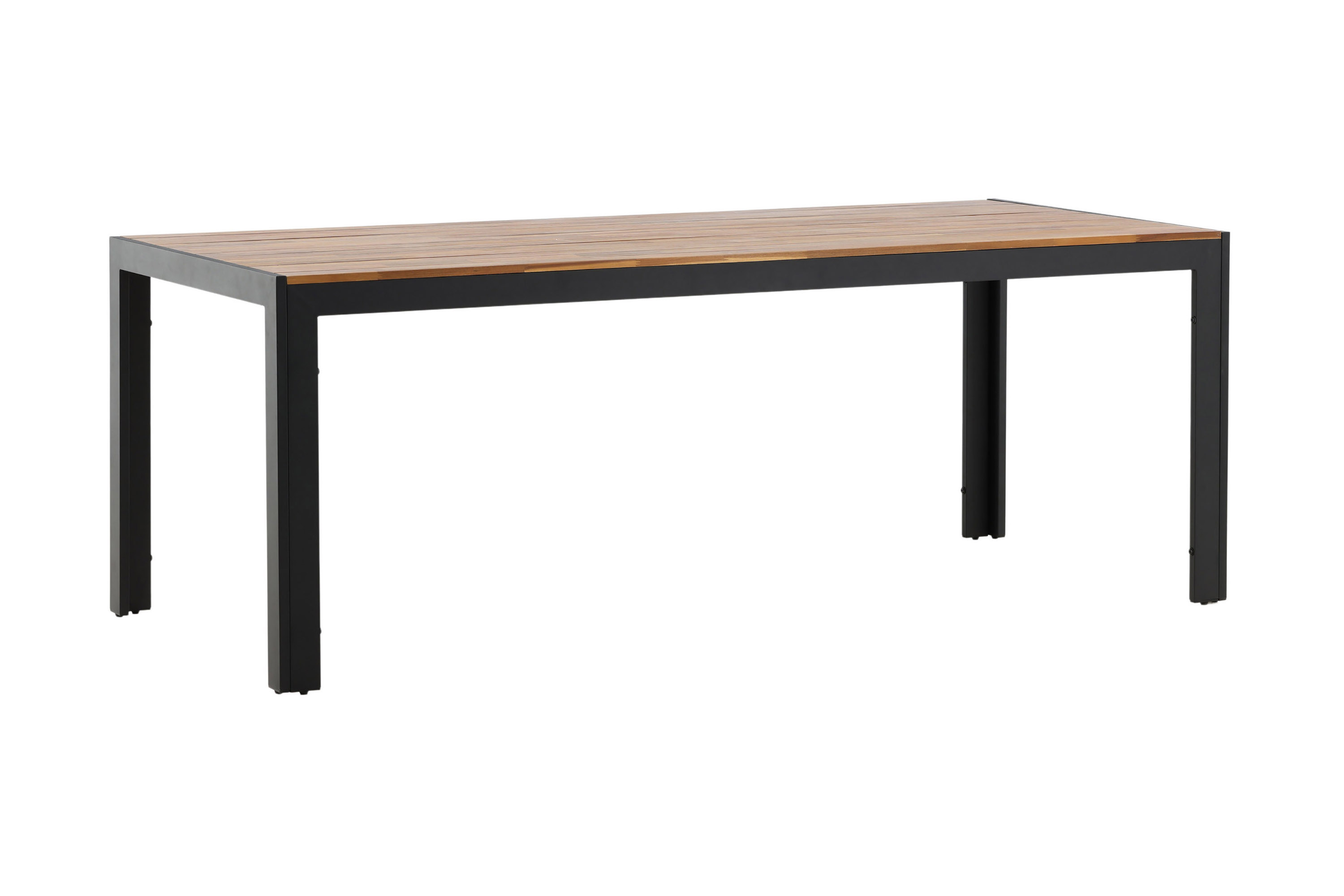 Bois Matbord Utomhus 200 cm Svart/Brun Venture Home