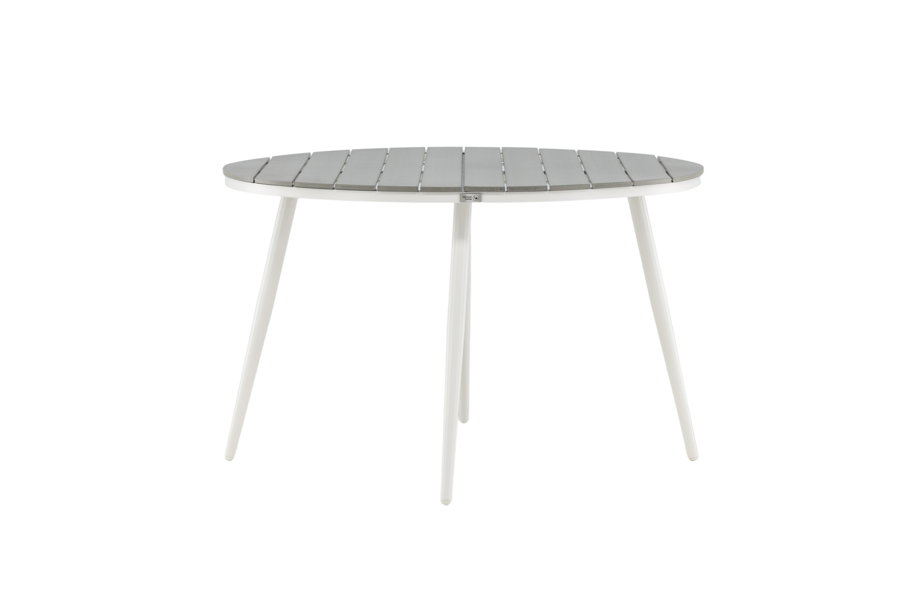 Break Matbord Utomhus Rund 120 cm Beige