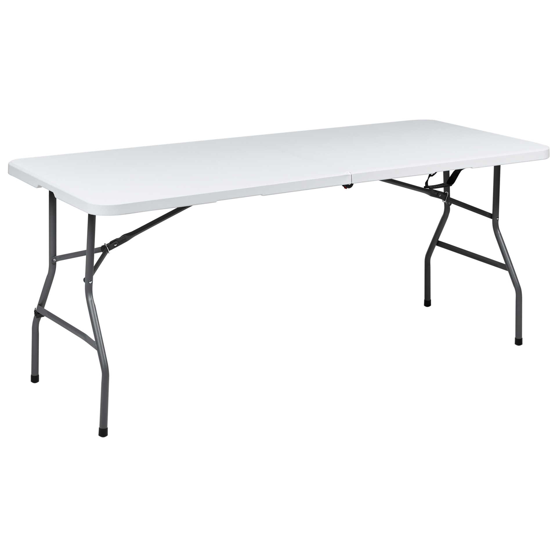 Matbord utomhus För 6 Personer Cugnoli 180 cm 74 cm - Vit/Silver