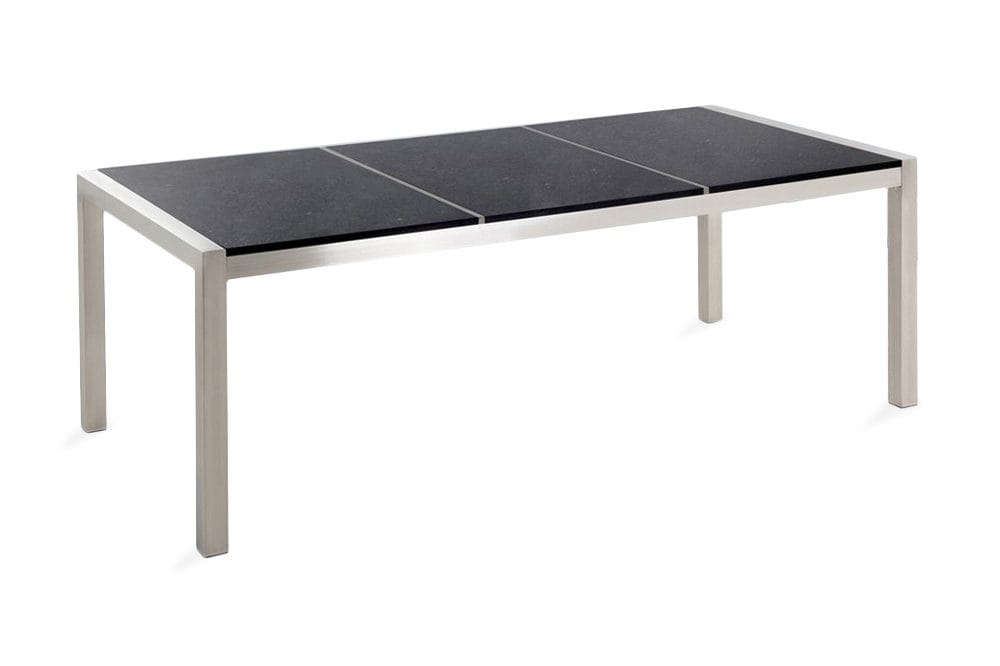 Grosseto Trädgårdsbord 220 cm - Svart