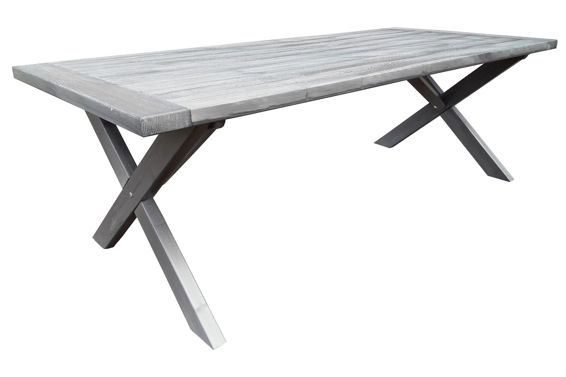 Hains Fasta Matbord Utomhus 220 cm - Shabby Chic