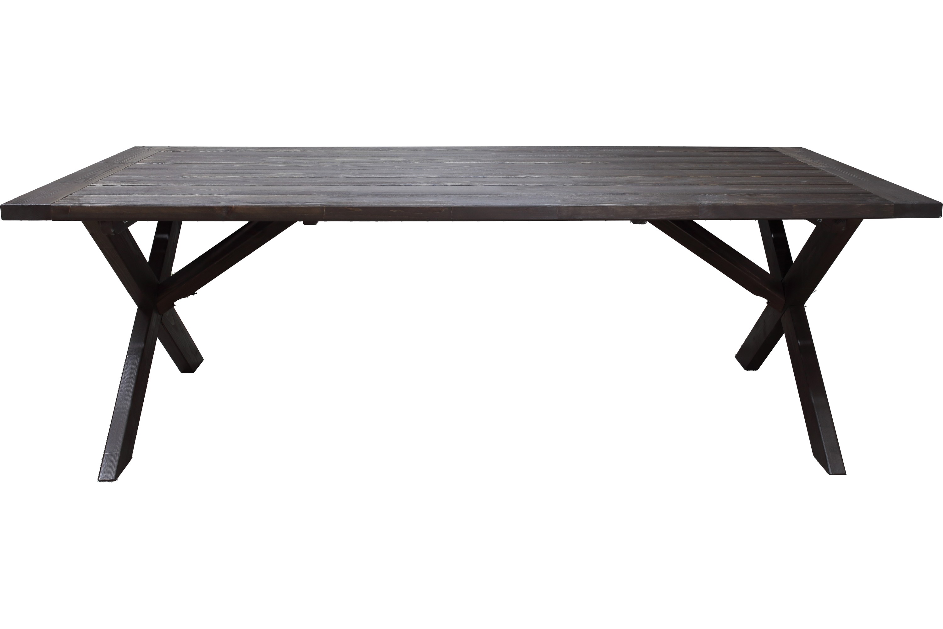 Matbord Utomhus Hains Fasta 220 cm Brun