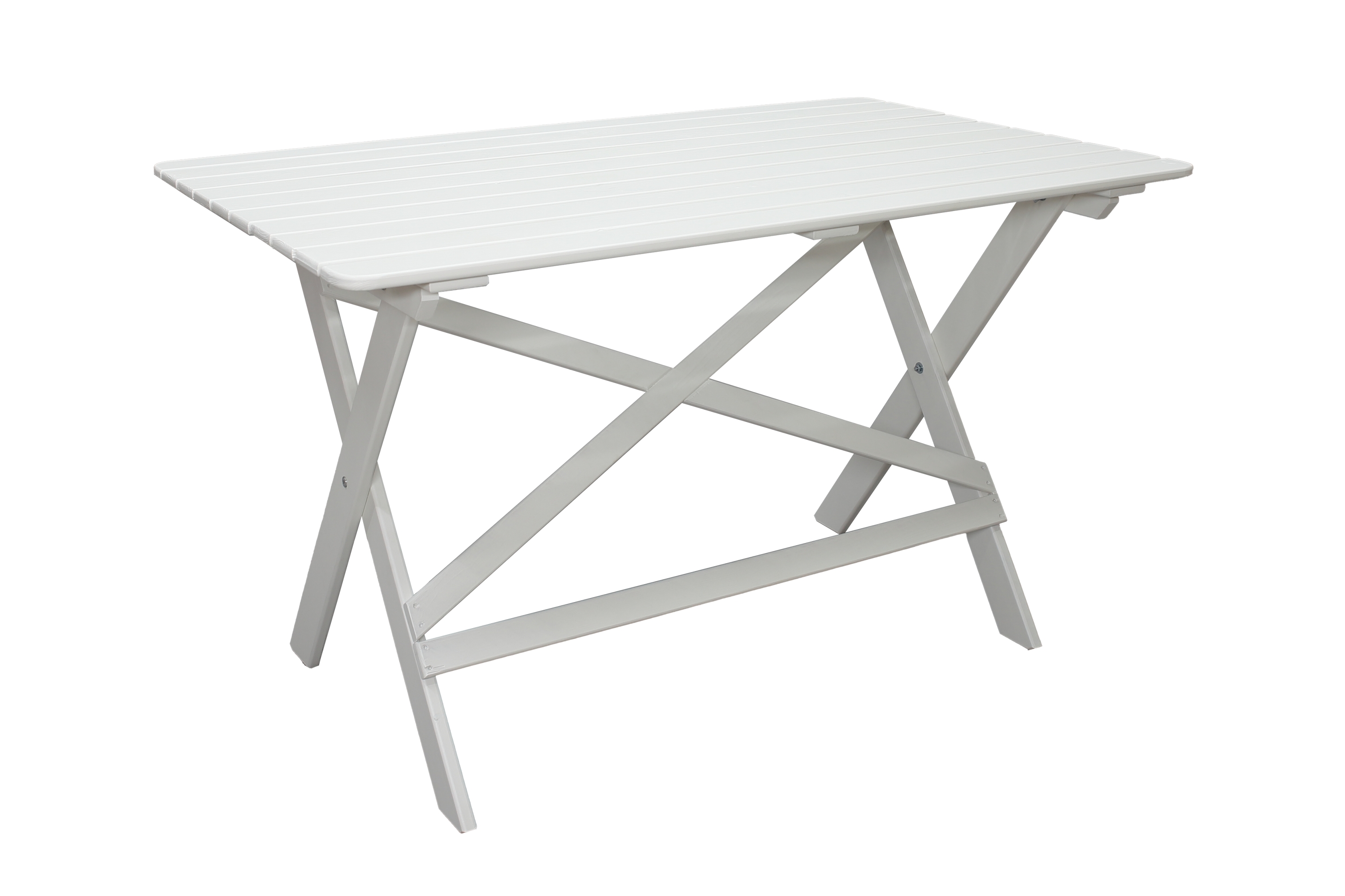 Matbord Utomhus Larios 126 cm Vit