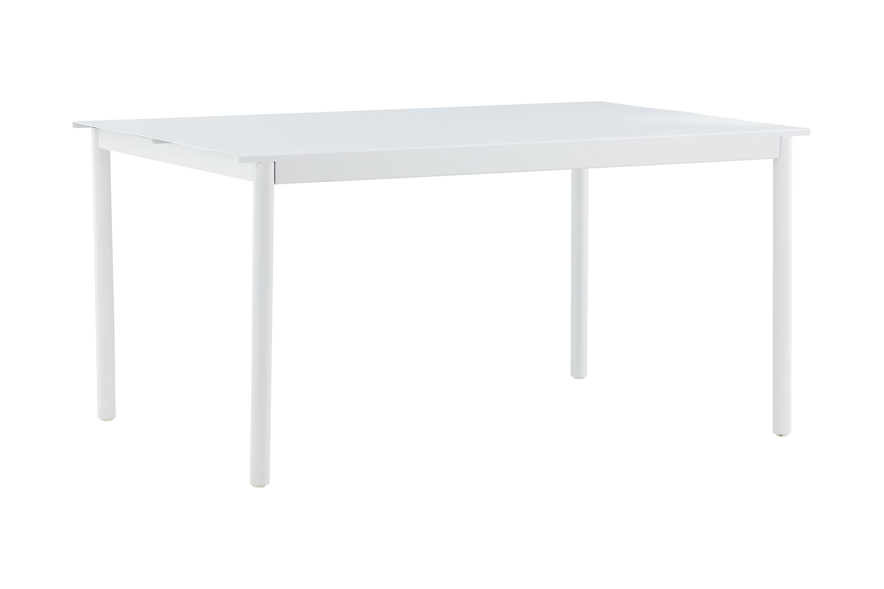 Modena Matbord Utomhus 150 cm Vit/grå