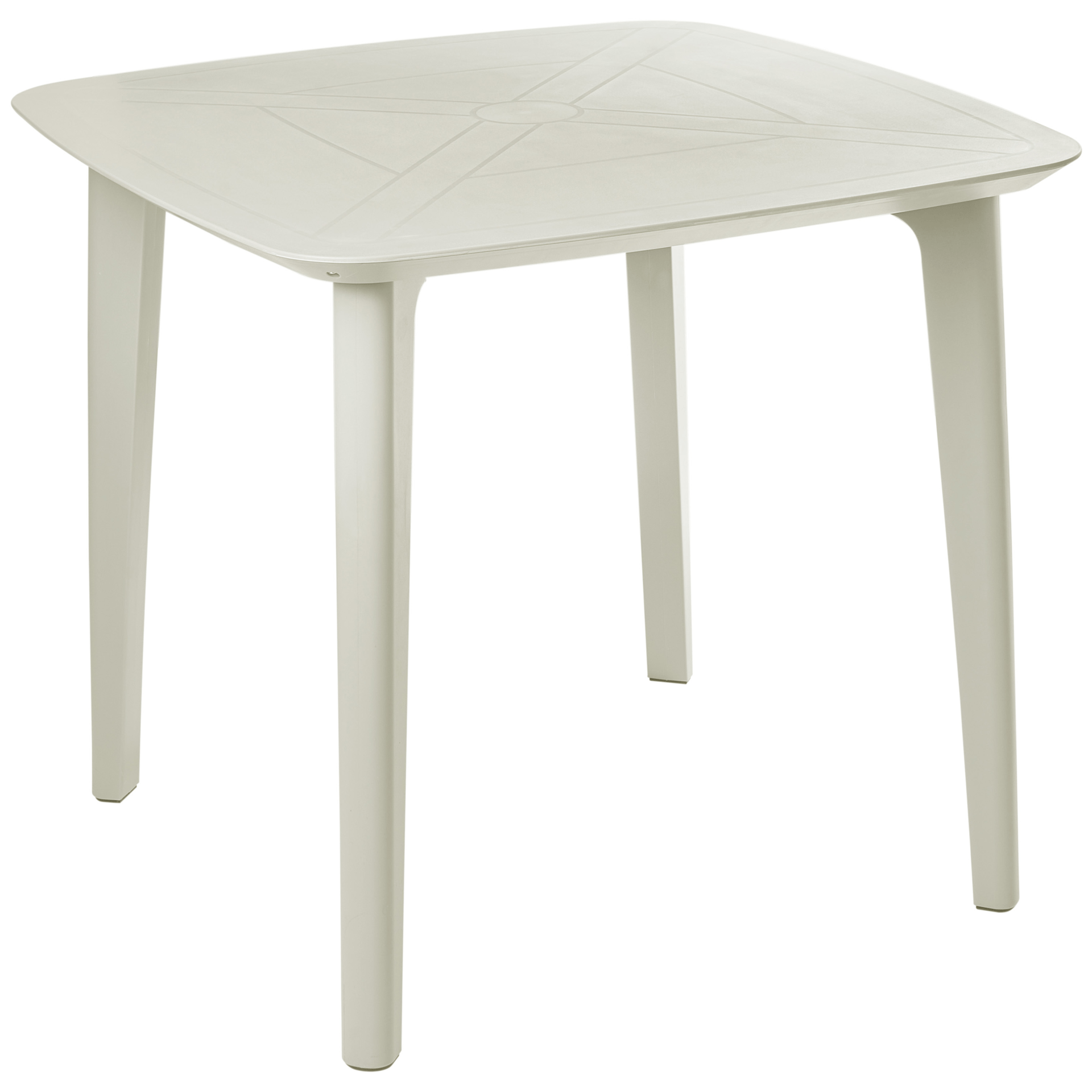 Matbord utomhus Sorico 86x86 cm - Beige