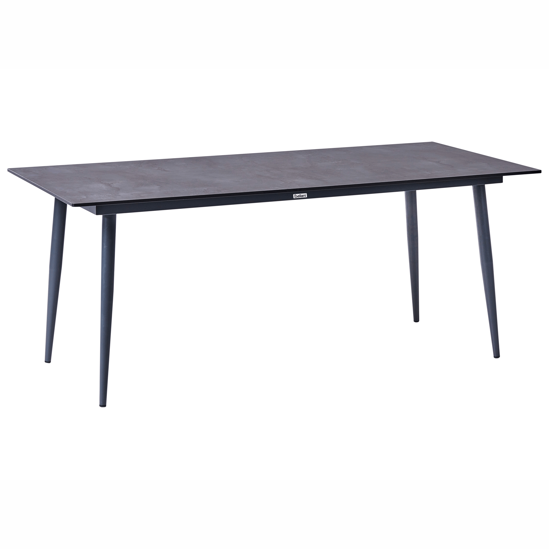 Matbord utomhus Tolentino 180 cm Steneffekt - Grå