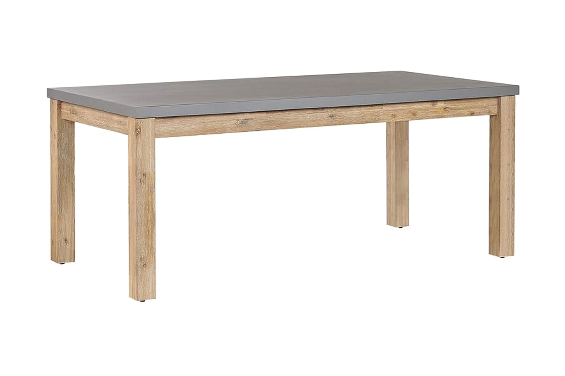 Trädgårdsbord 180 x 90 cm grå OSTUNI - Grå