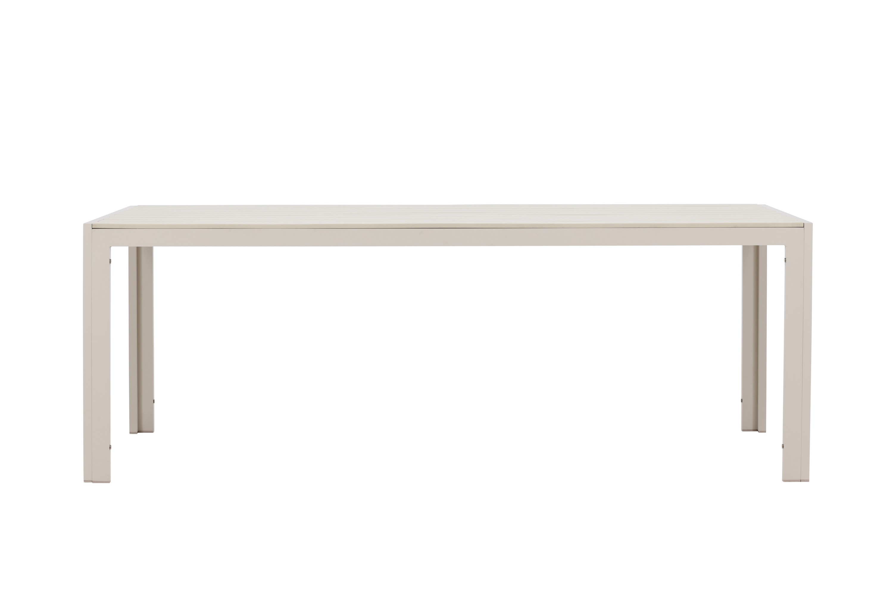 Mirko Matbord Utomhus 90x205 cm Beige