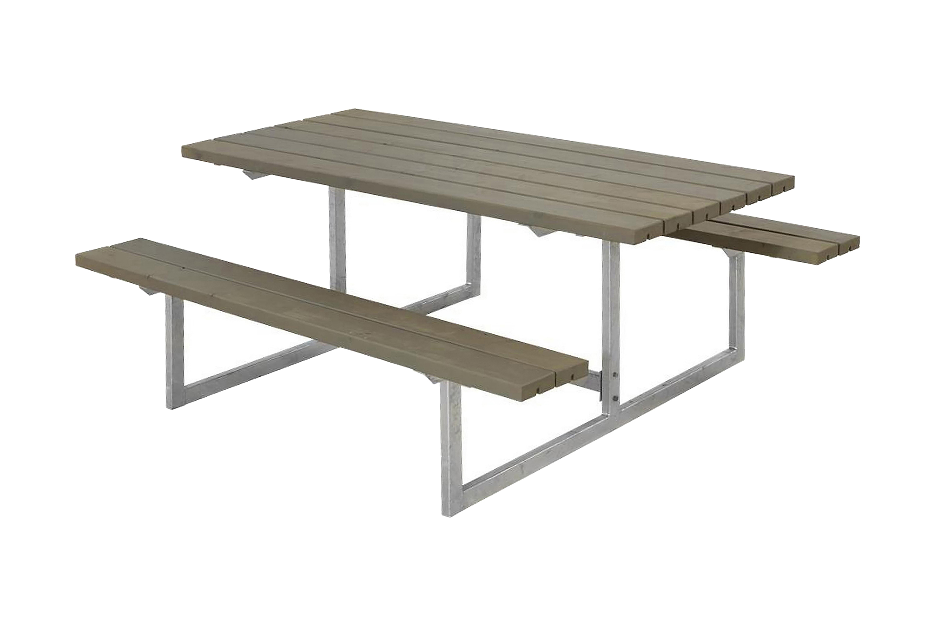 PLUS Basic bord-och bänkset 177 cm Gråbrun