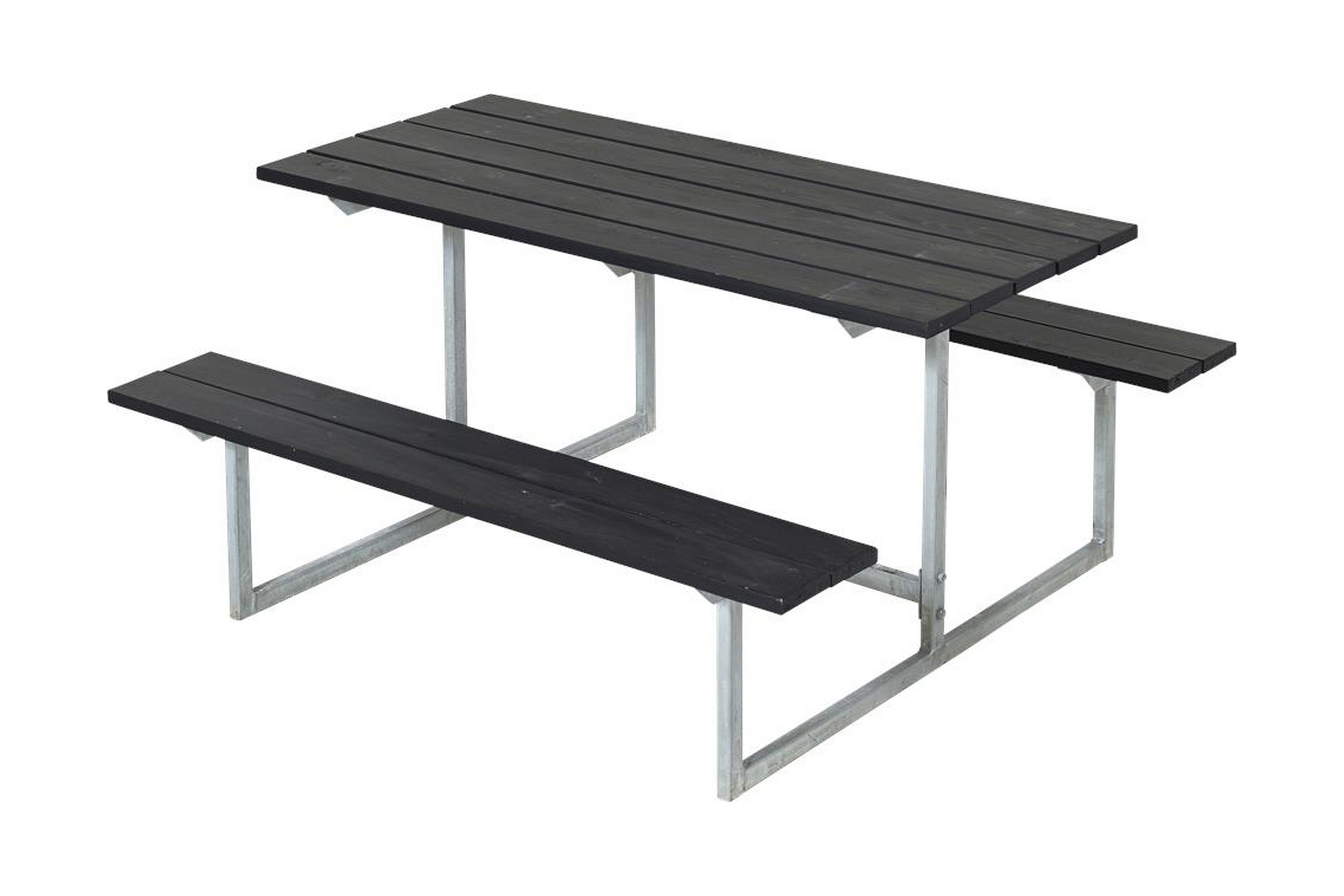 PLUS Basic bord-och bänkset för barn Svart