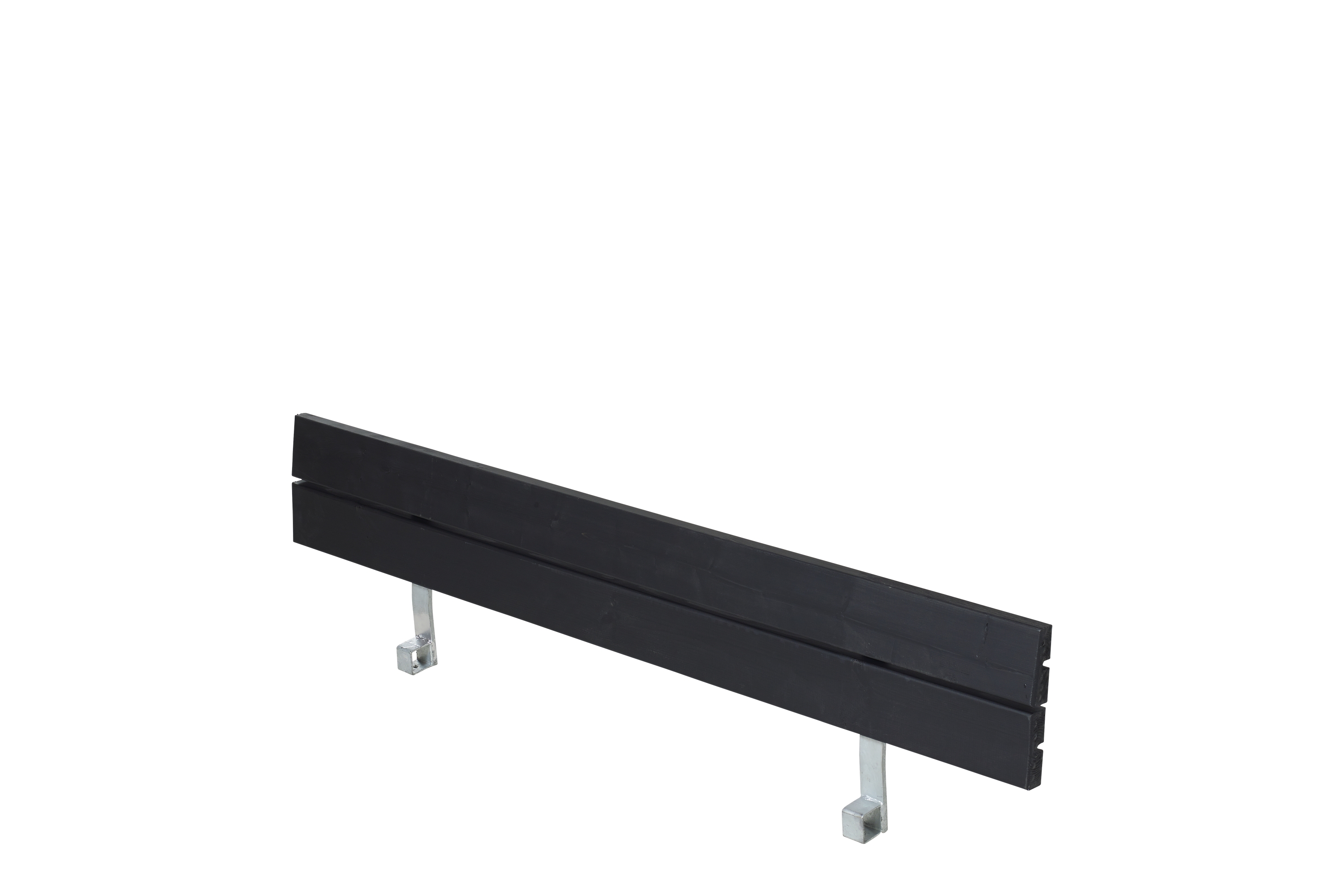 PLUS Ryggstöd för Zigma Bord/Bänkset 166 cm Svart