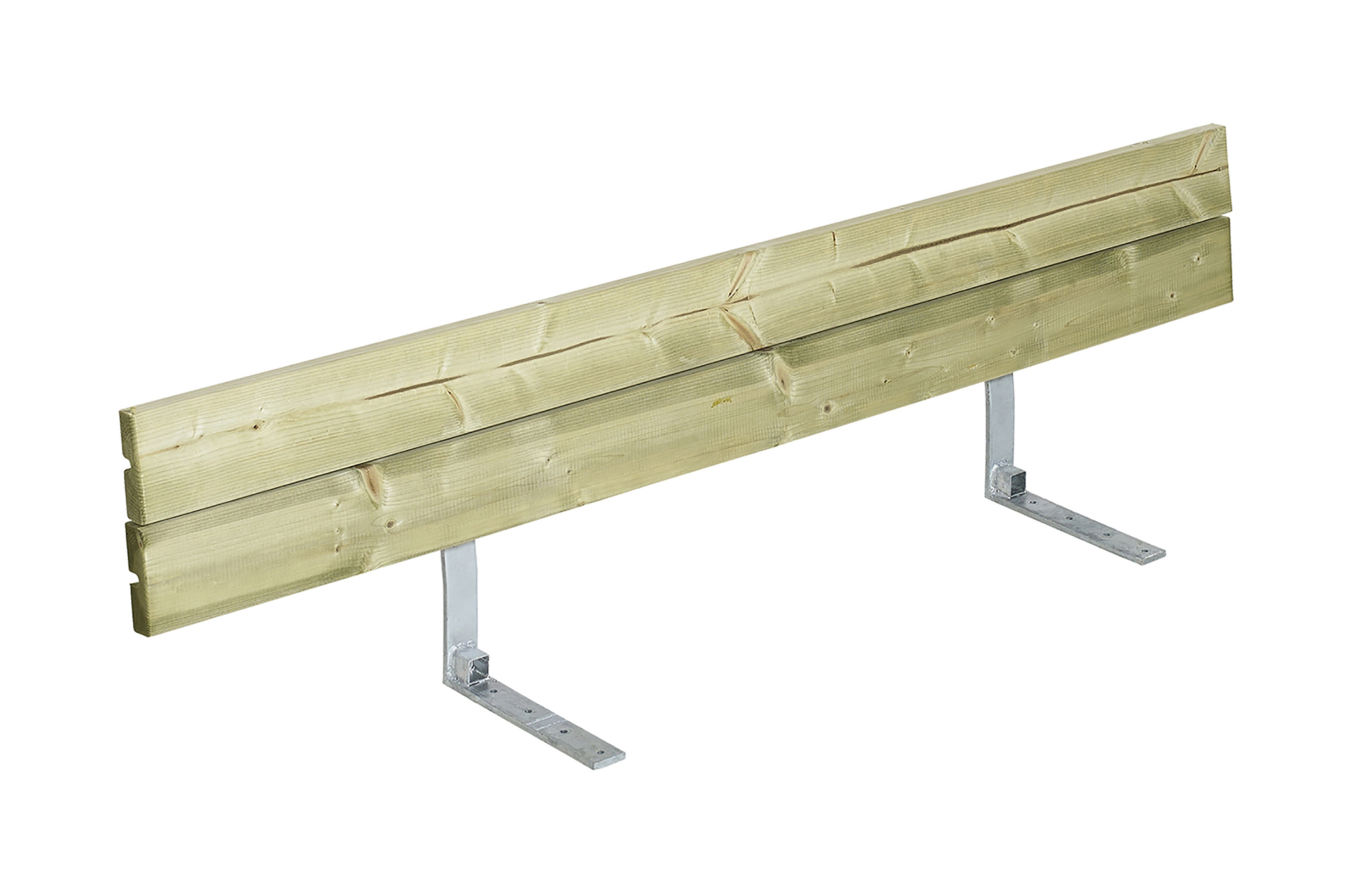 PLUS Ryggstöd för PlankBänk Utomhus 166 cm Tryckimpregnerat