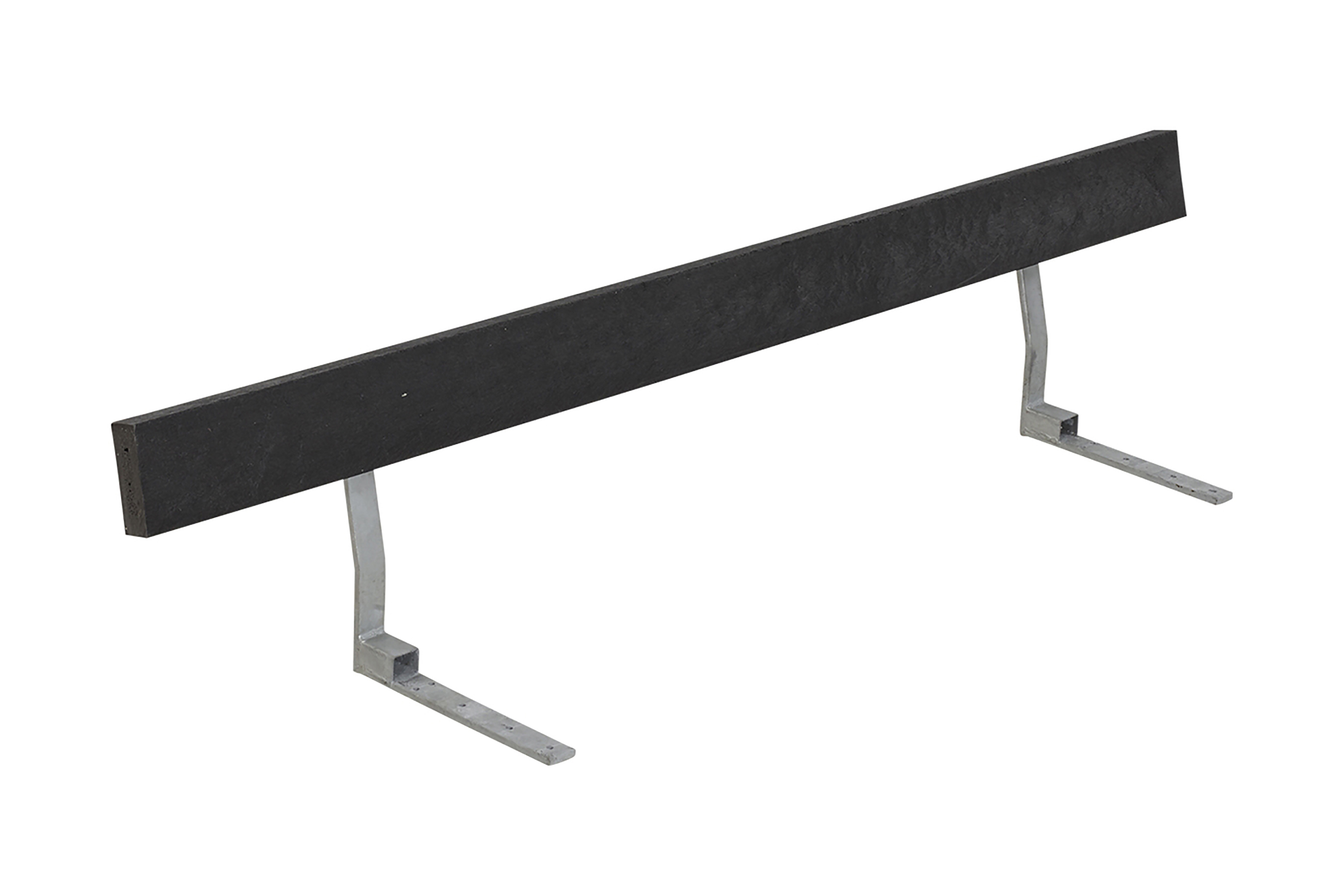 PLUS Ryggstöd till Bord/Bänkset 177 cm Sort Svart