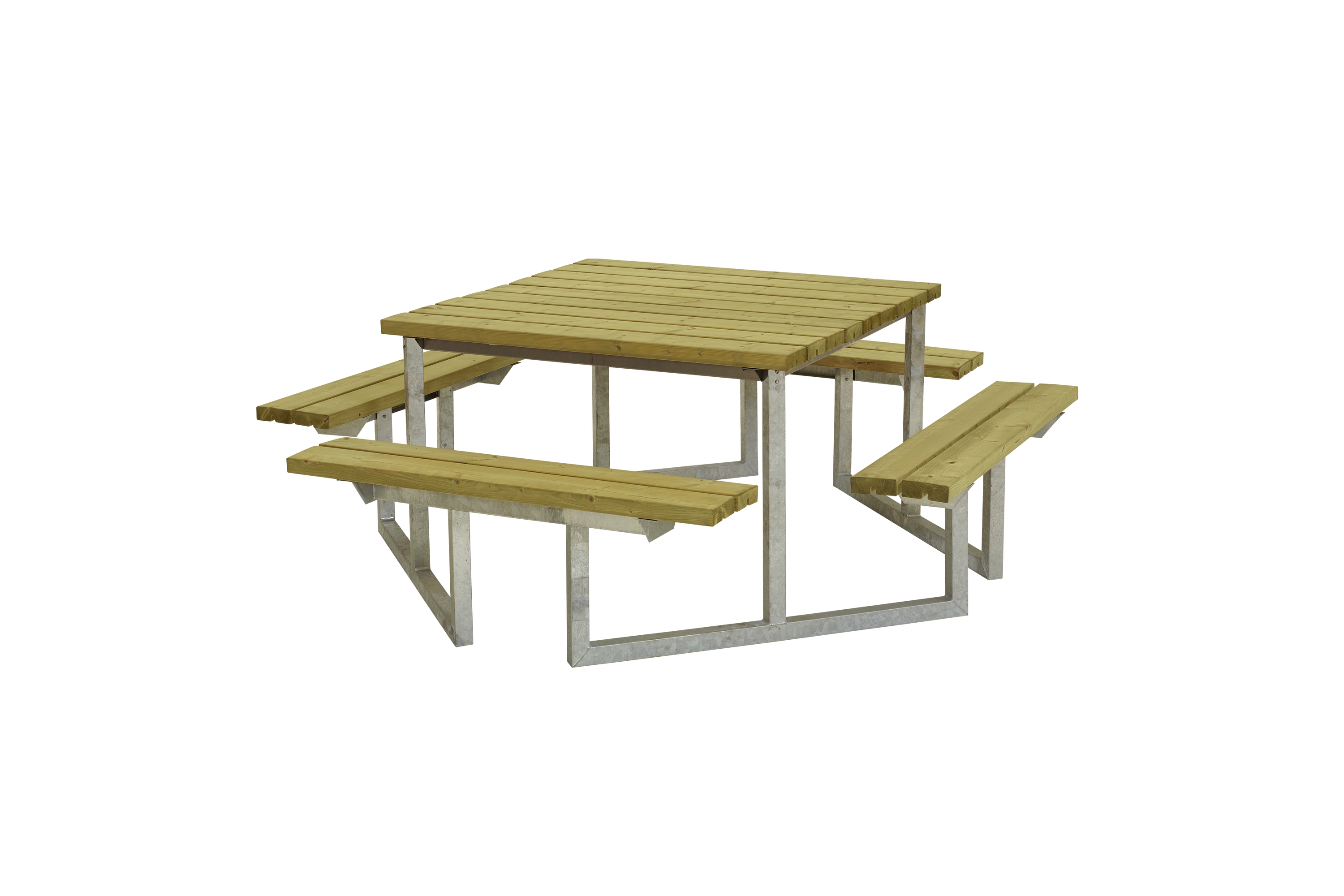 PLUS Twist Bord/Bänkset 204 cm Tryckimpregnerat