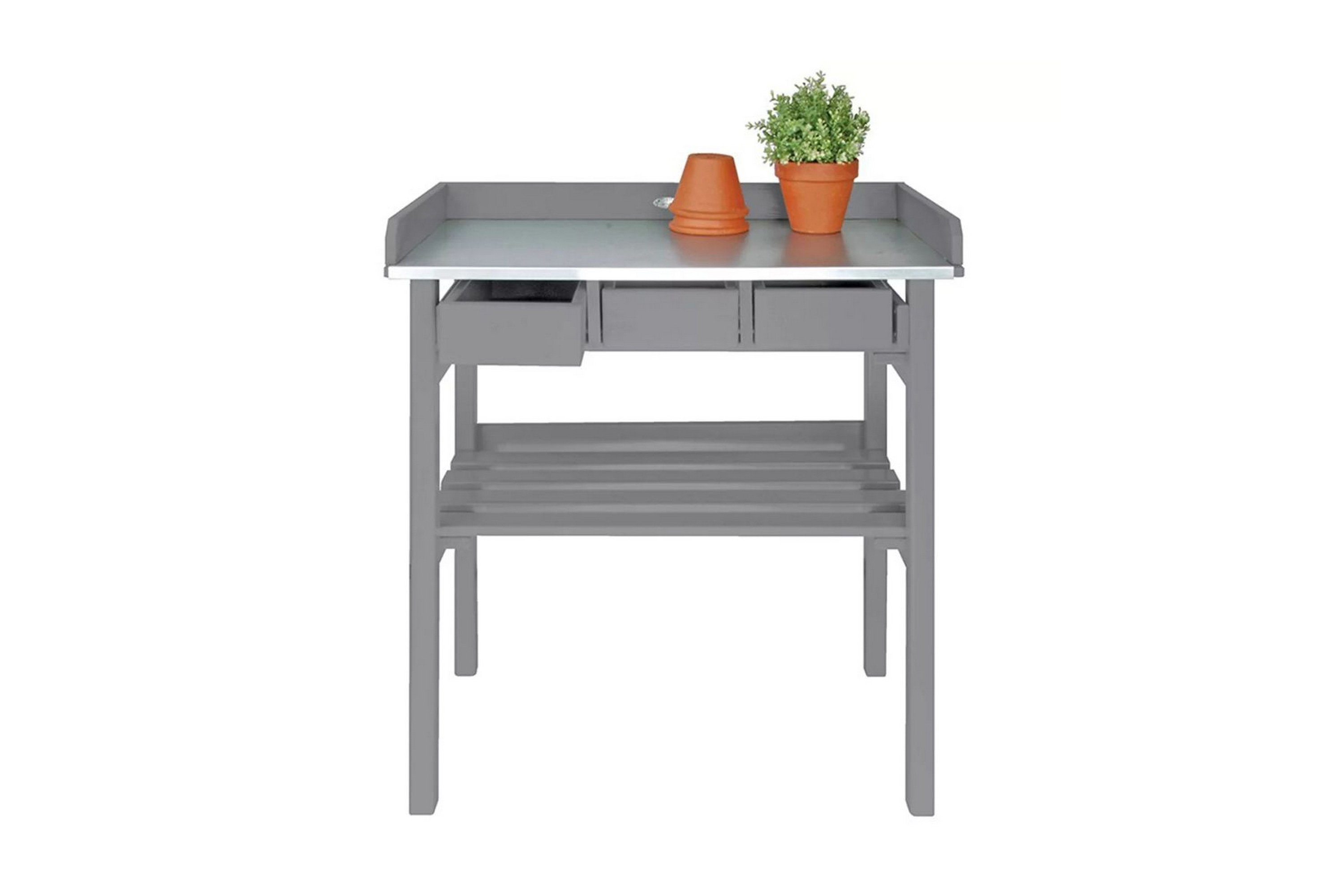 Esschert Design Planteringsbord grå CF29G - Grå 404623