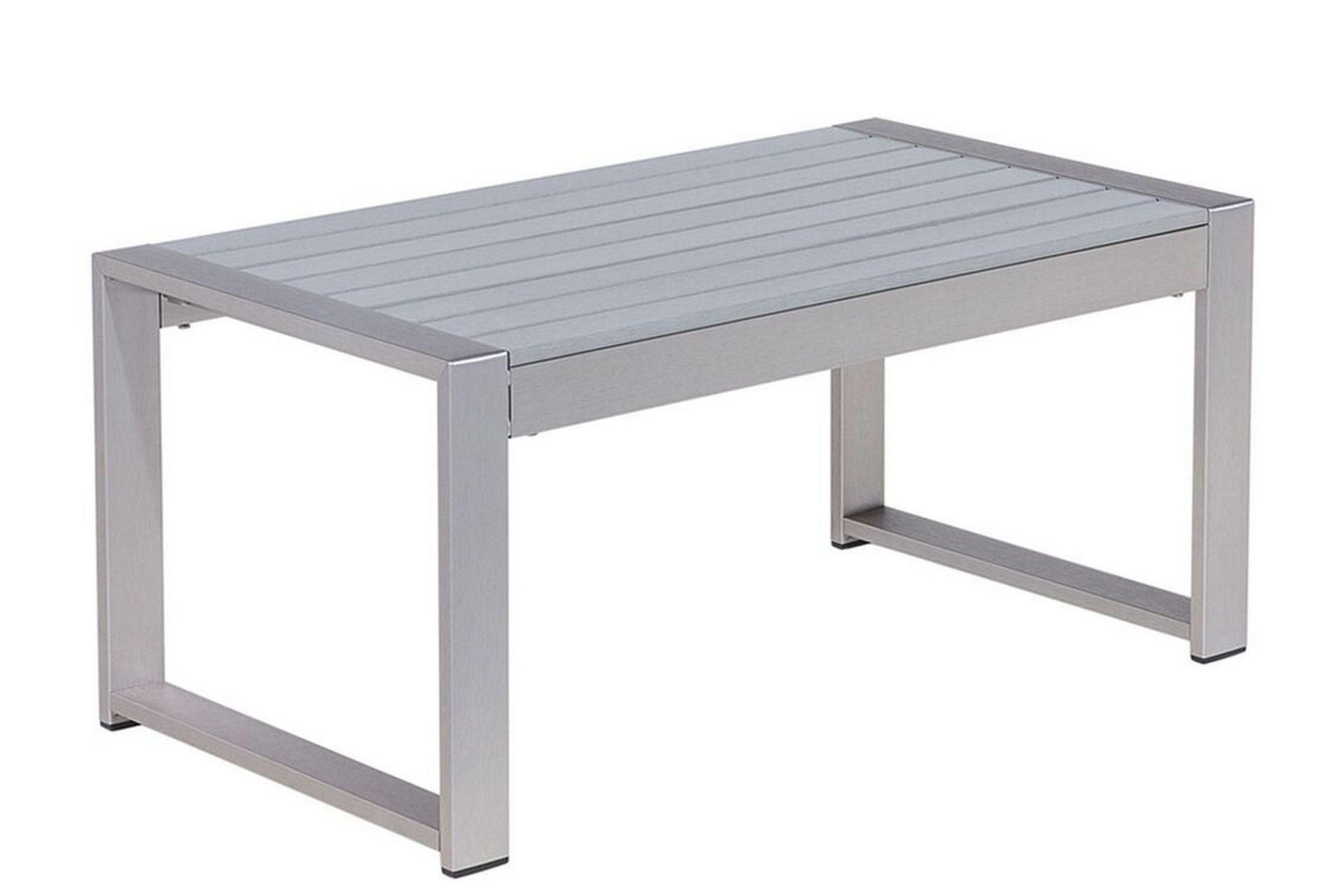 Racale Sidobord och Soffbord Utomhus 90 cm Metall - Ljusgrå