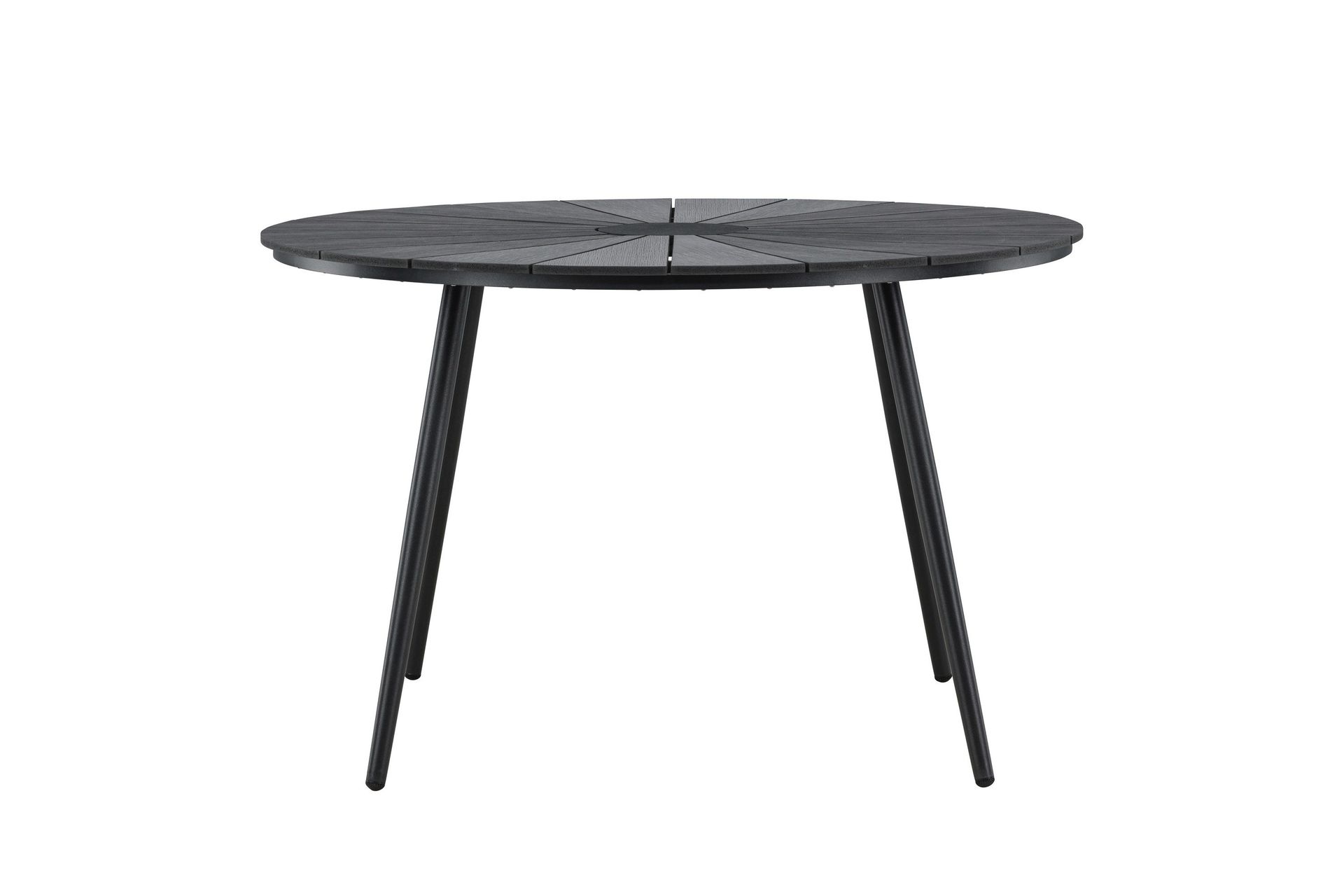 San Vito Matbord Utomhus 120 cm - Svart