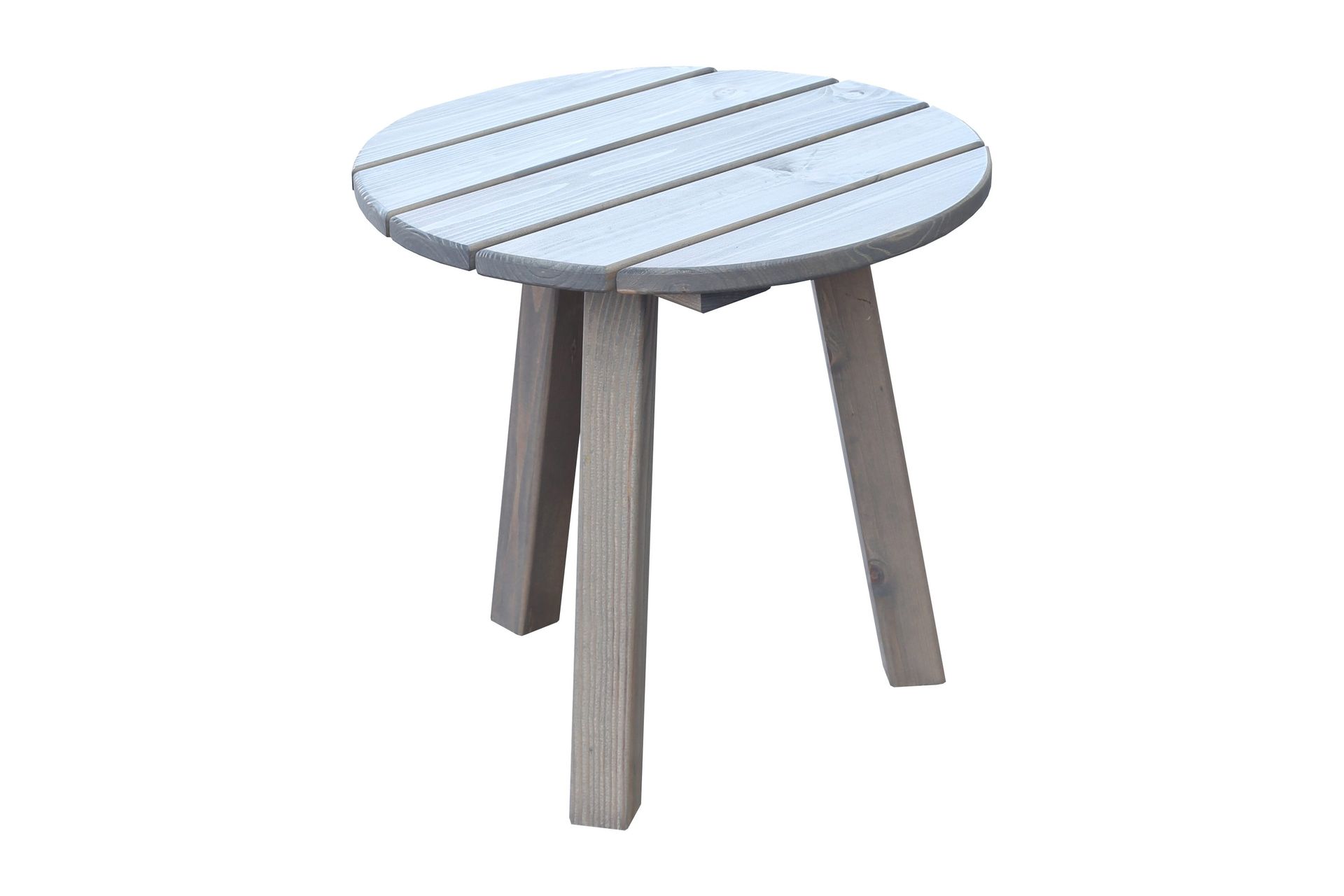 Rolston Sidobord och BlomUtebord Utomhus 50 cm Trä - Grå