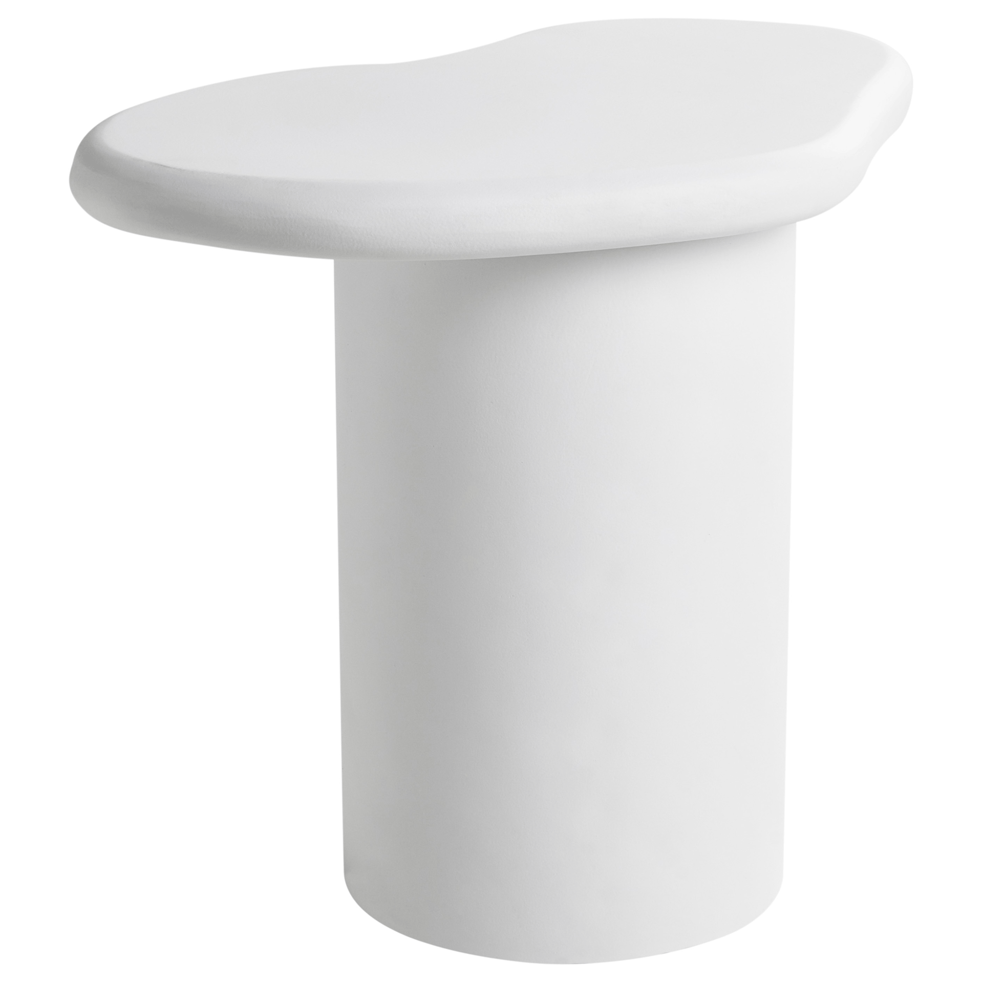 Sidobord utomhus Arsoli 43x58 cm - Vit