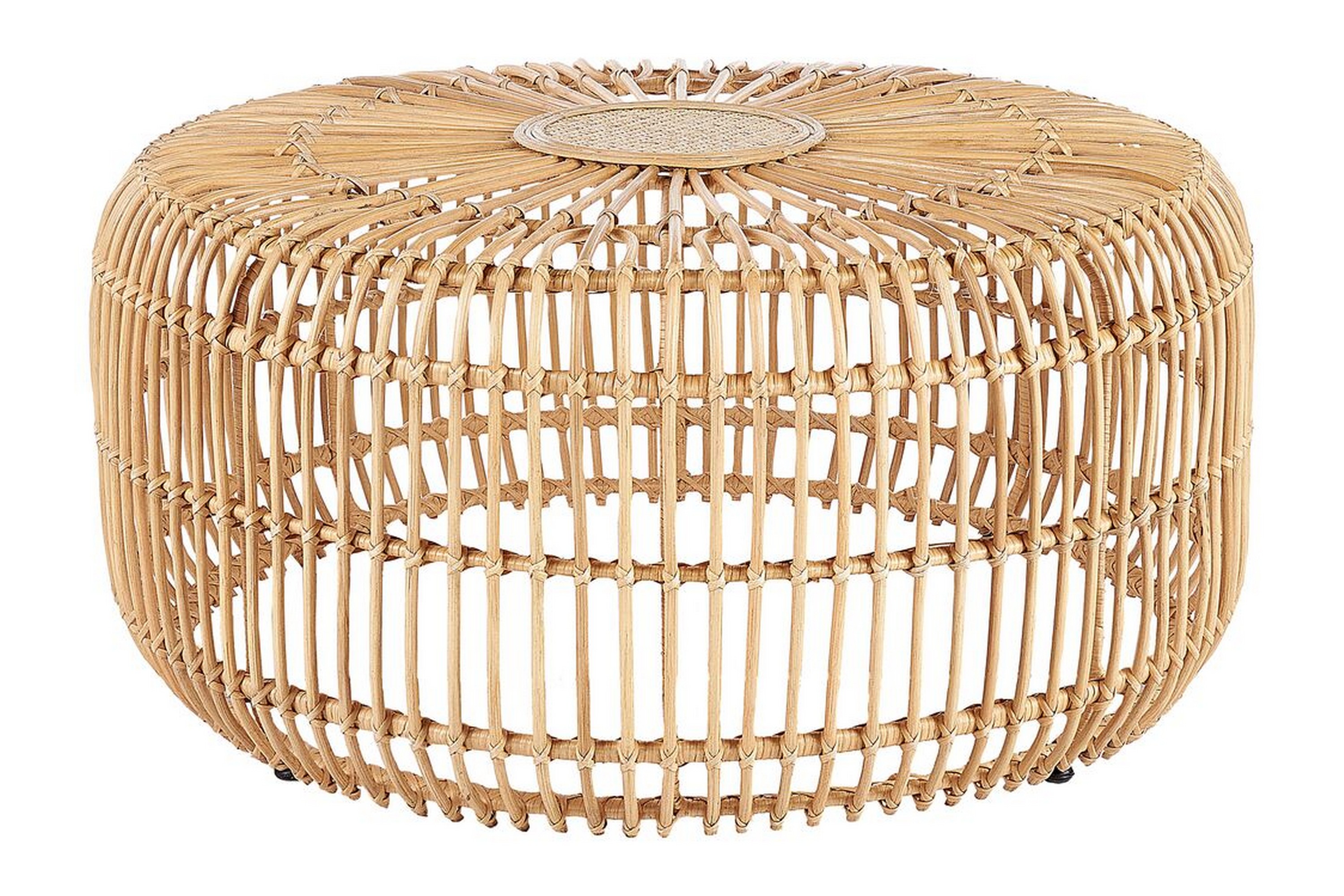 Sidobord Utomhus Hartnoy 85 cm Rund Beige/Natural