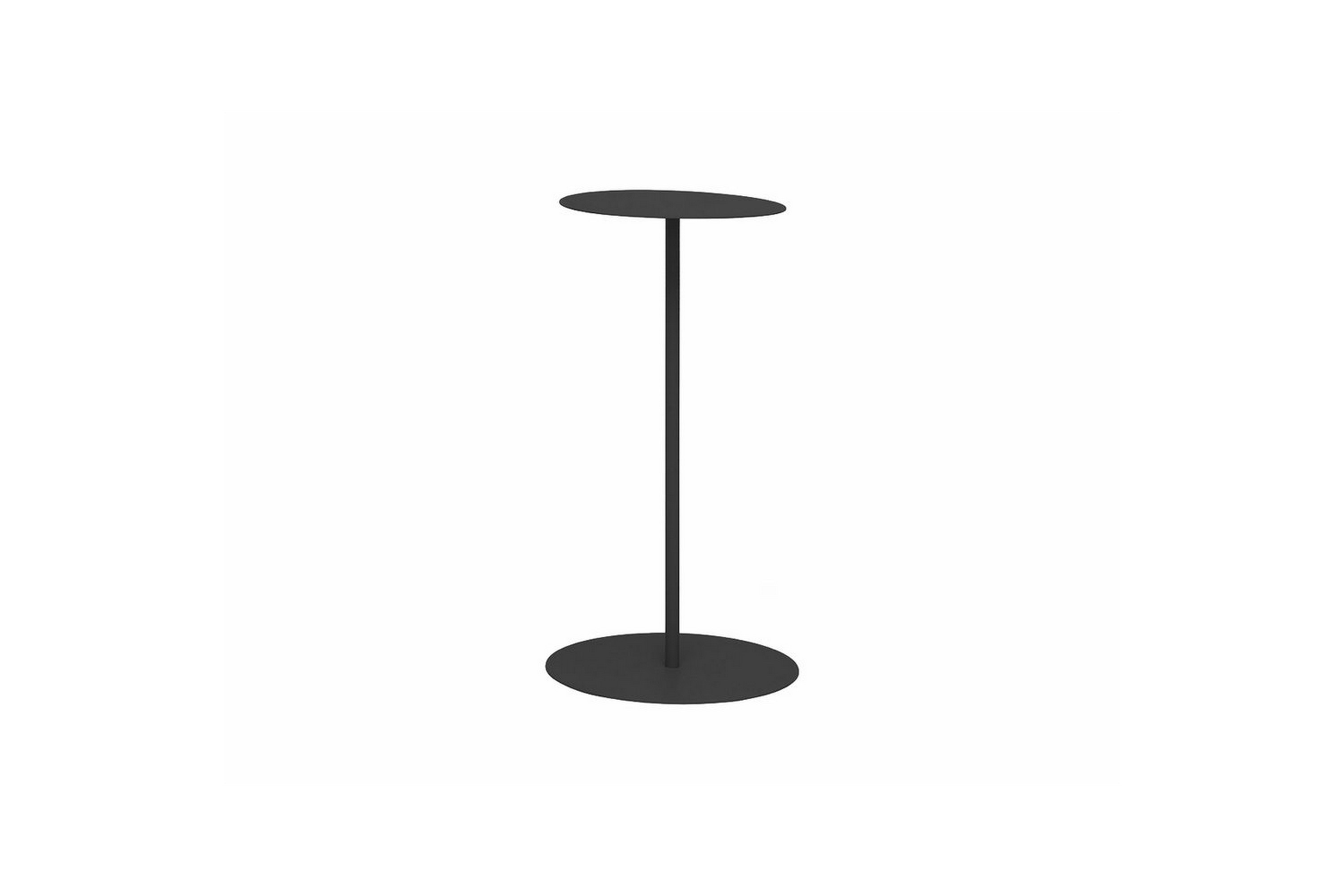 Sidobord Utomhus Hillerstorp Jet Set 35x74 cm Svart Svart