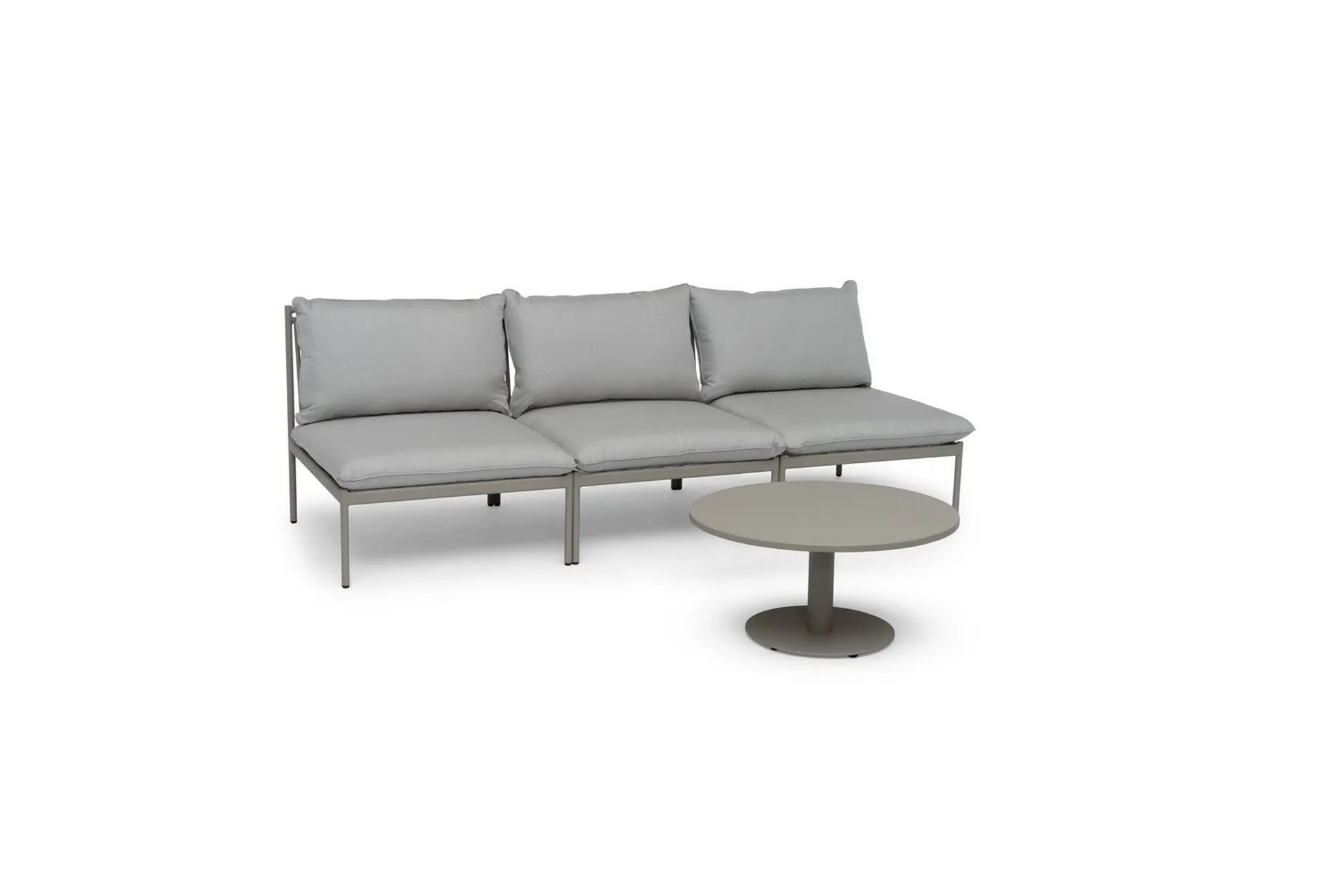 Soffbord Utomhus Hillerstorp N&auml;sby &Oslash;80 cm Sand - Sand