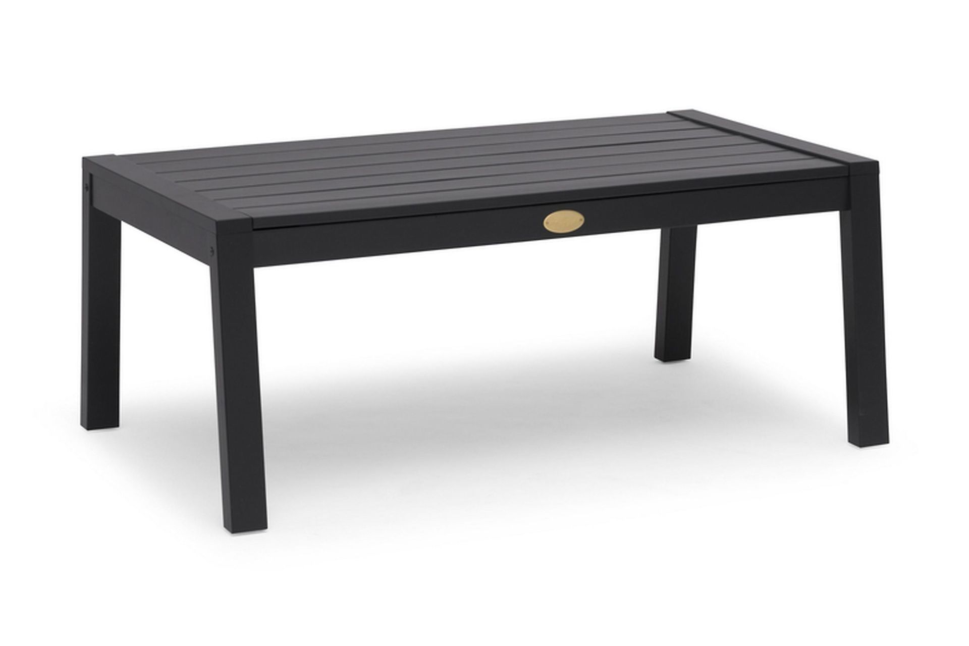 Hillerstorp Stolt&ouml; Matbord och Soffbord Utomhus 120 cm Furu Tr&auml; - Svart
