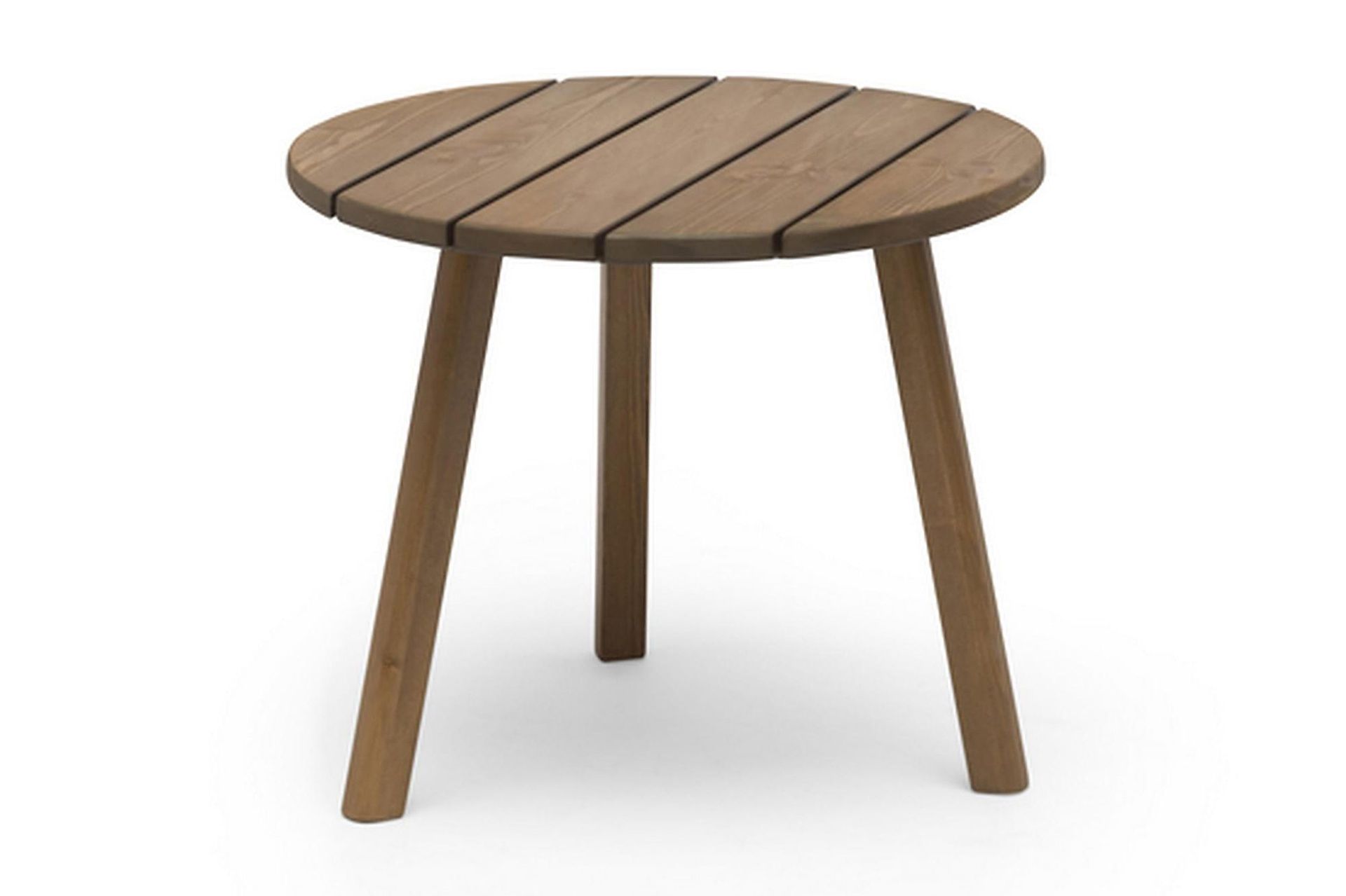 Hillerstorp Tennessee Runt Sidobord Utomhus 50 cm Tr&auml; Furu - Brun