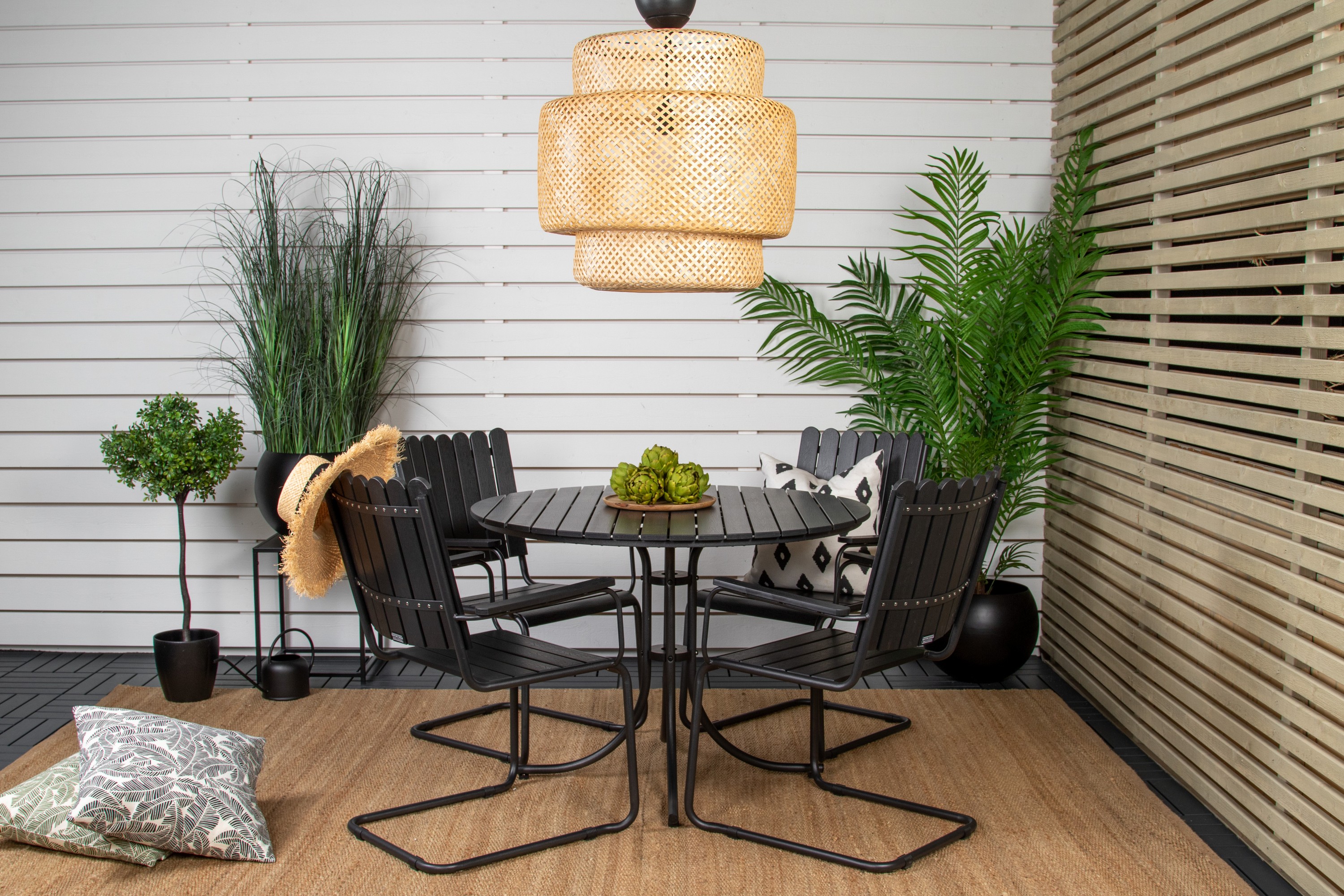 holmsund matgrupp utomhus - svart