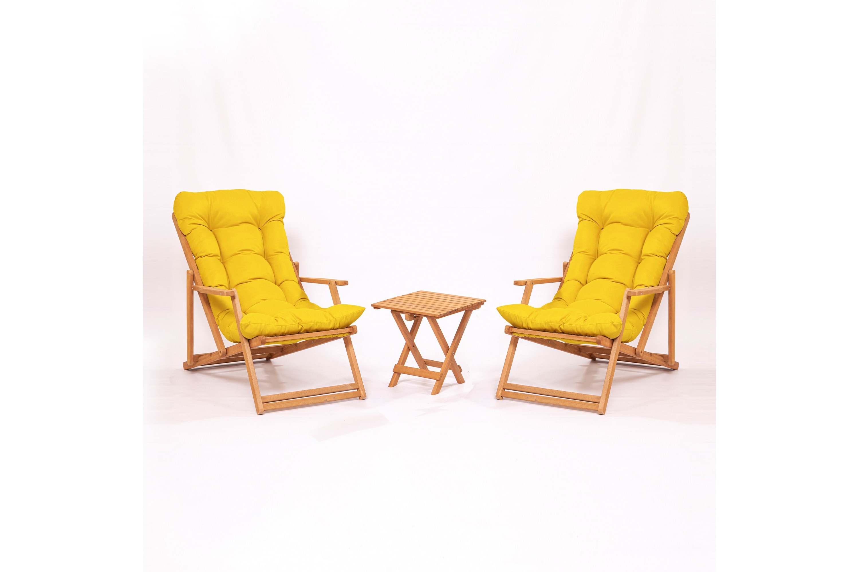 Balkonggrupp Parvez 2-sits Gul