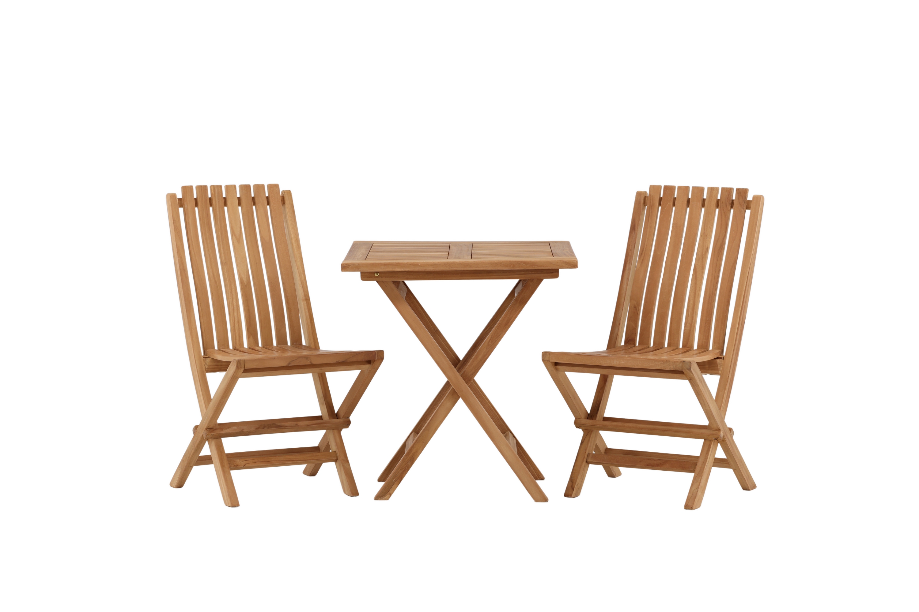 Kenya Cafégrupp 70x70 cm 2 Ghana Hopfällbar Stol Brun