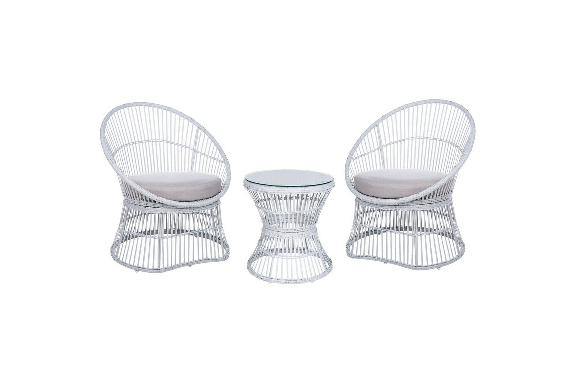 Cafeset Mesyna Vit/Beige - Vit/Beige
