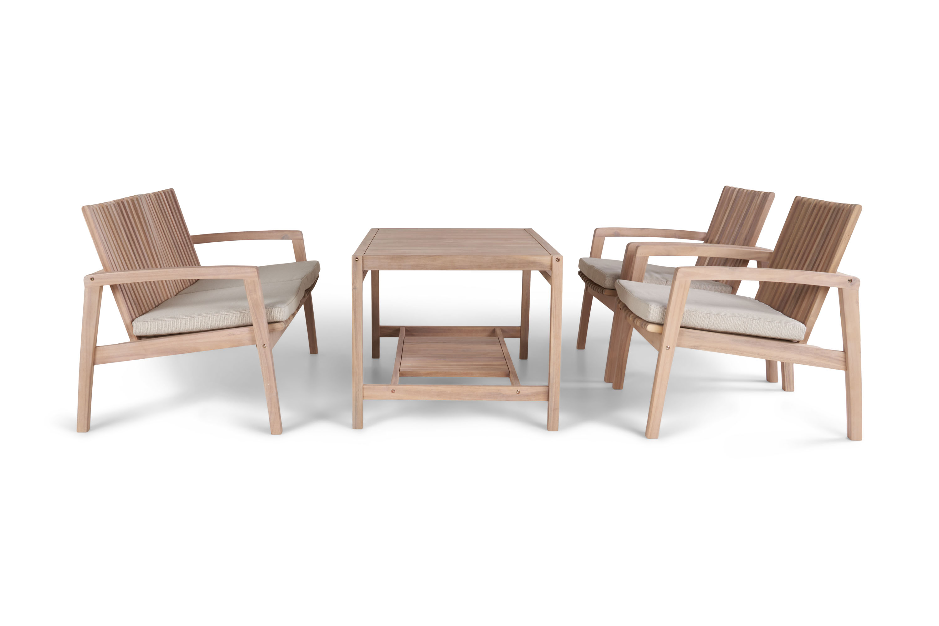 Elkest Loungegrupp Utomhus Beige