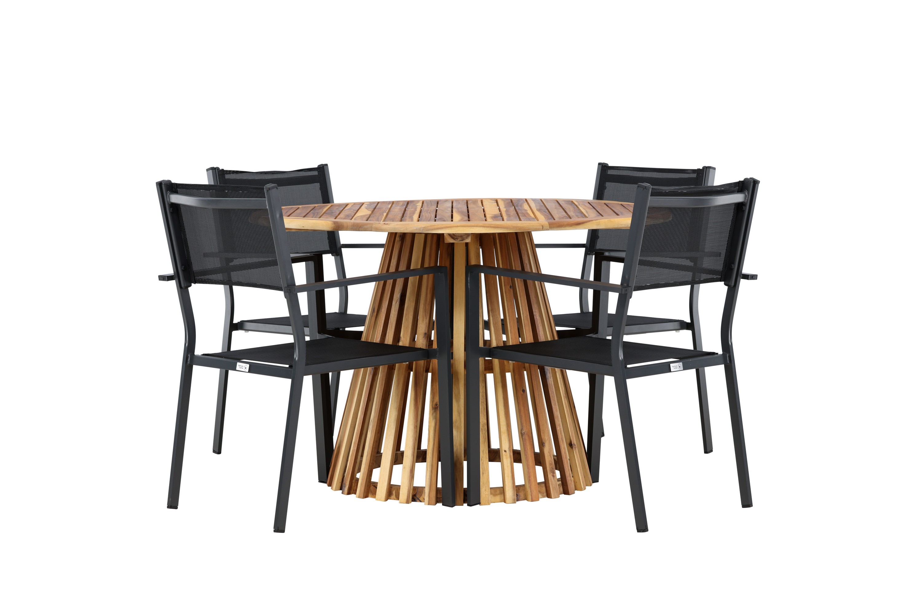 Lumpur Matgrupp Utomhus Copacabana 4 Utestolar Natur