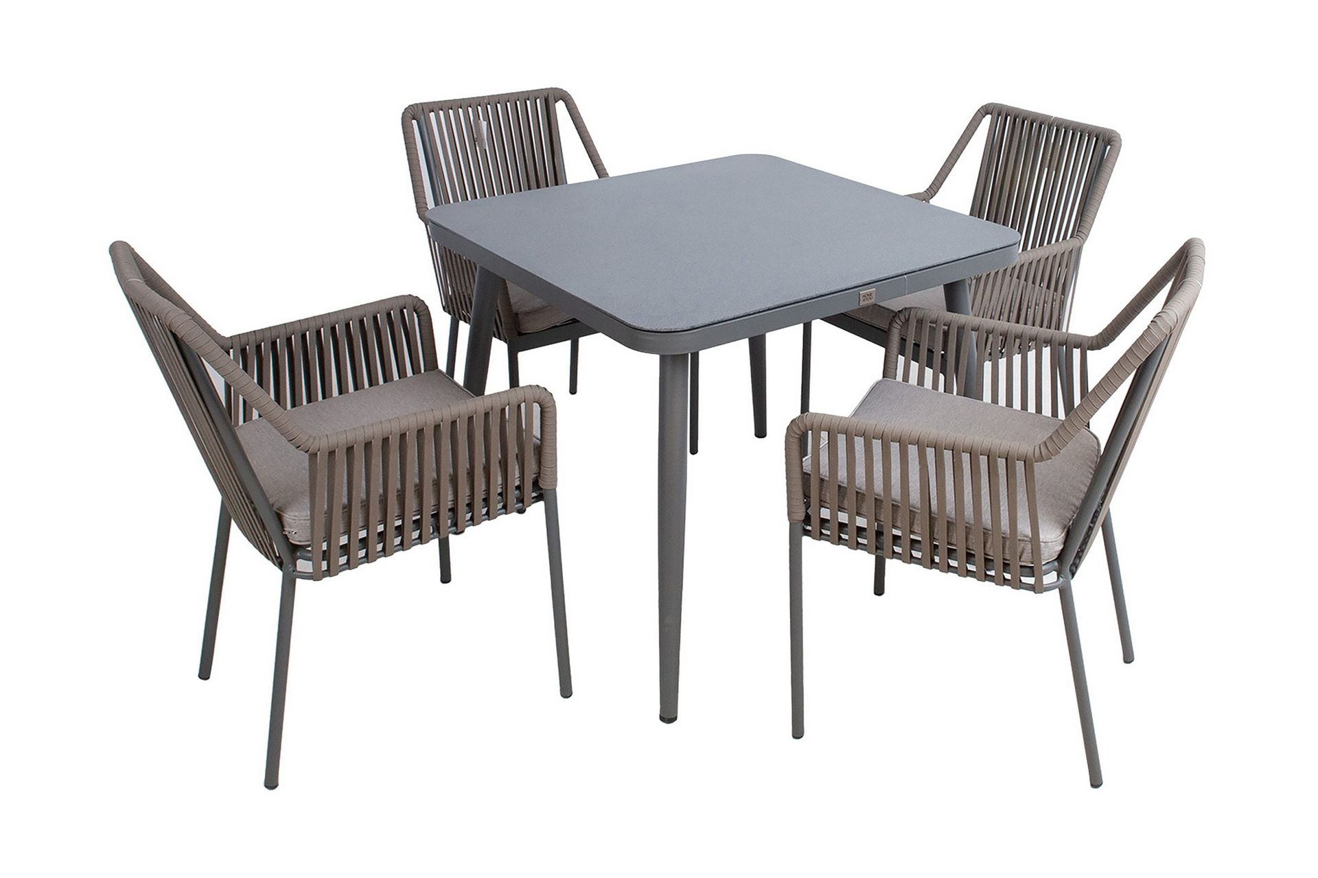 andros matgrupp utomhus med 4 utestolar -