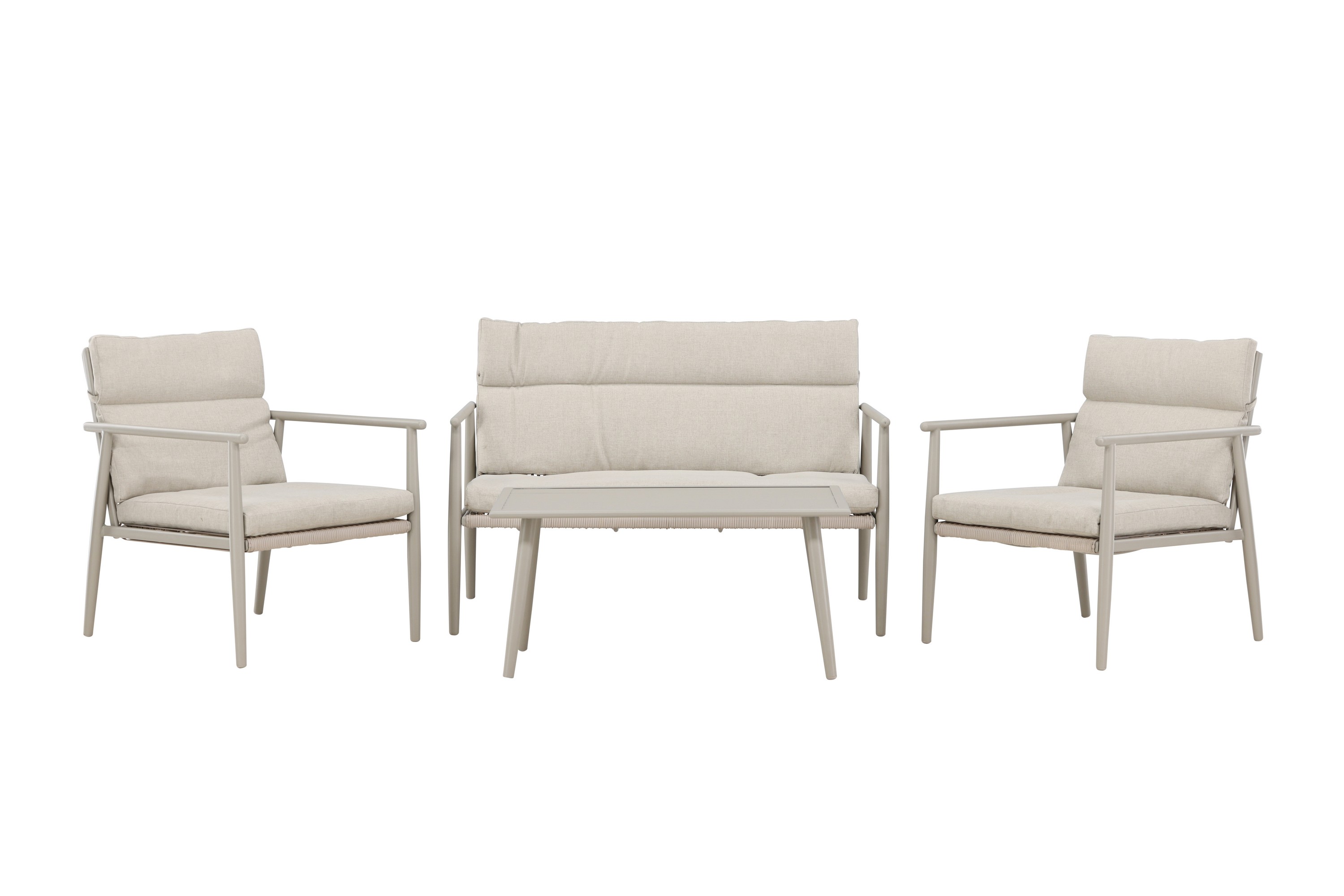 Mazzaro Soffgrupp Utomhus 4-sits Antracit
