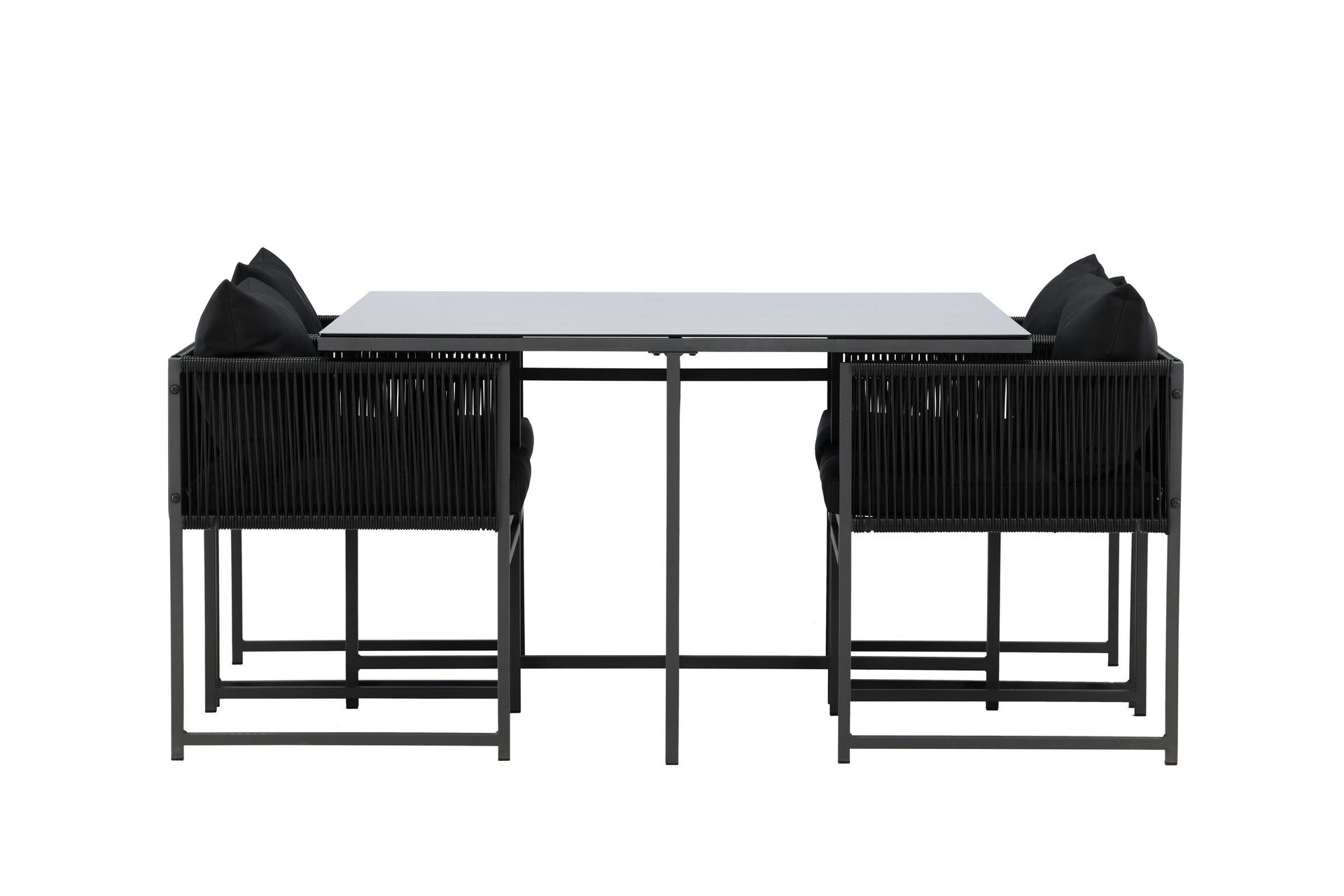 Noto Matgrupp Utomhus 4-sits - Svart